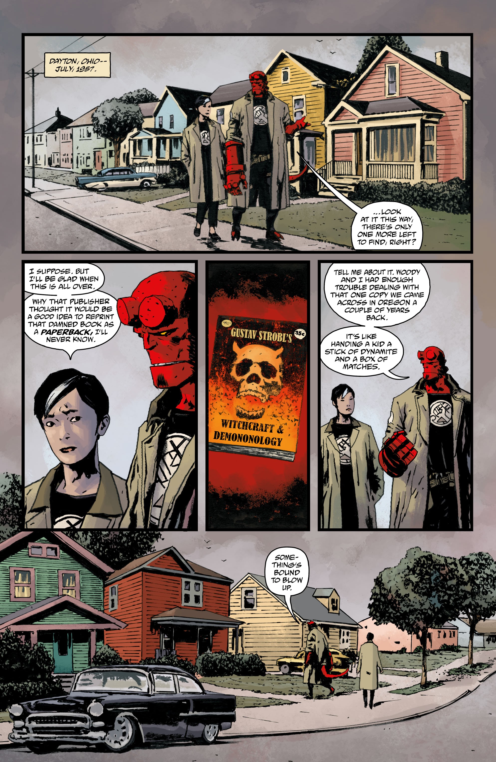 Read online Hellboy and the B.P.R.D.: 1957 - Family Ties comic -  Issue # Full - 3