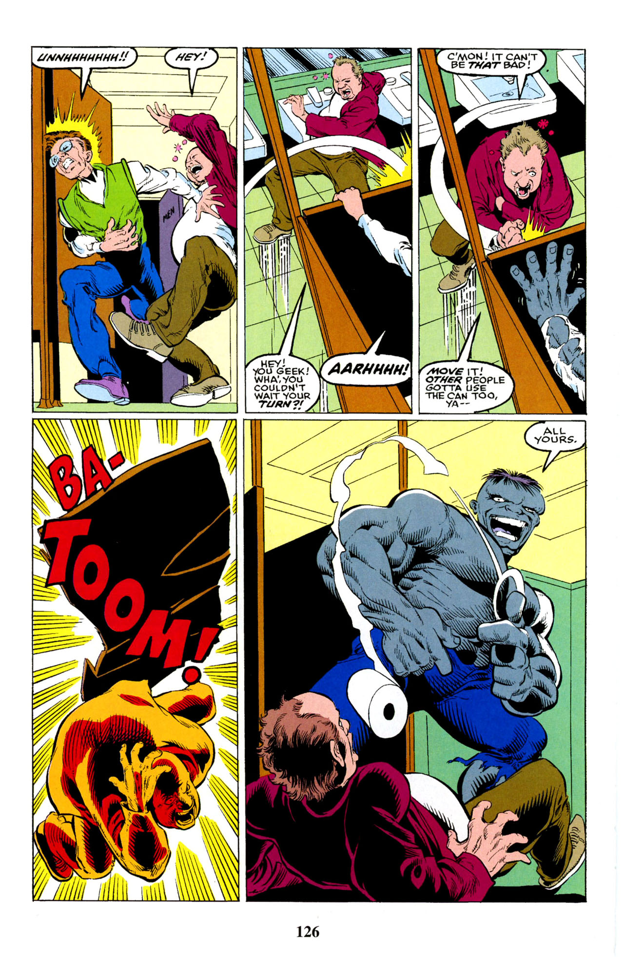 Read online Hulk Visionaries: Peter David comic -  Issue # TPB 6 - 128
