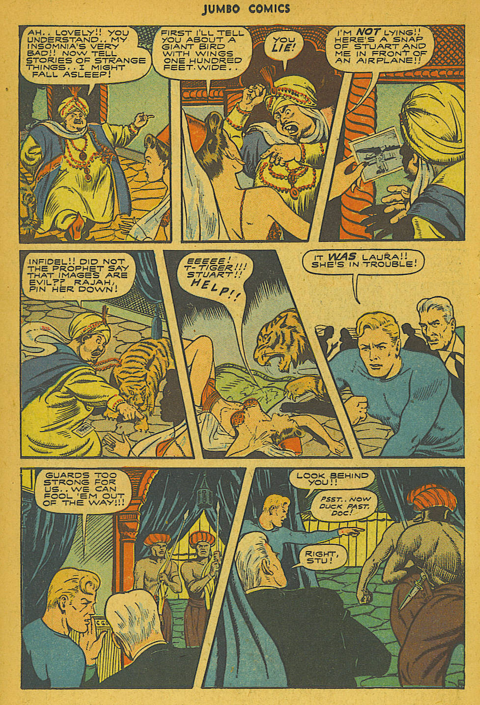 Read online Jumbo Comics comic -  Issue #78 - 18