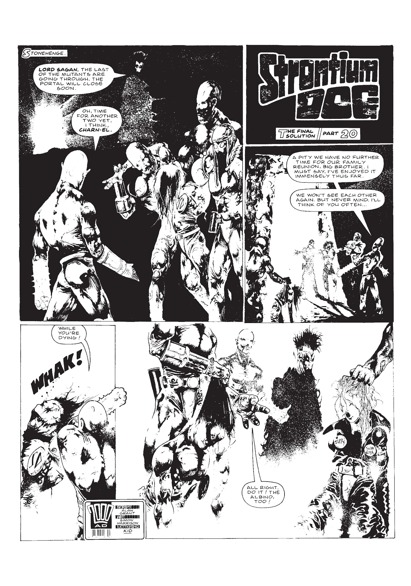 Read online Strontium Dog: The Final Solution comic -  Issue # TPB - 108