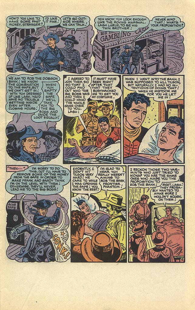 Read online Lash LaRue Western comic -  Issue #1 - 11