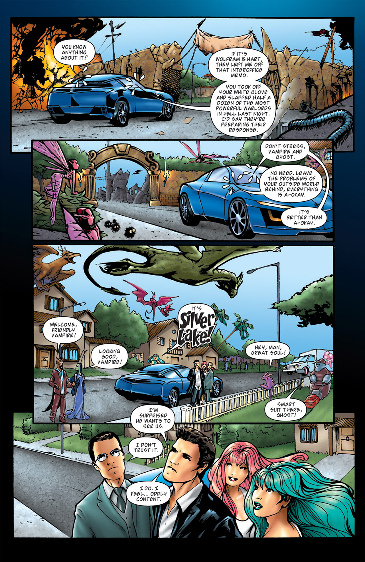 Read online Angel: After The Fall comic -  Issue #4 - 17