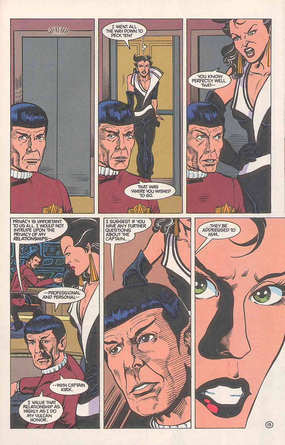 Read online Star Trek (1989) comic -  Issue #5 - 16