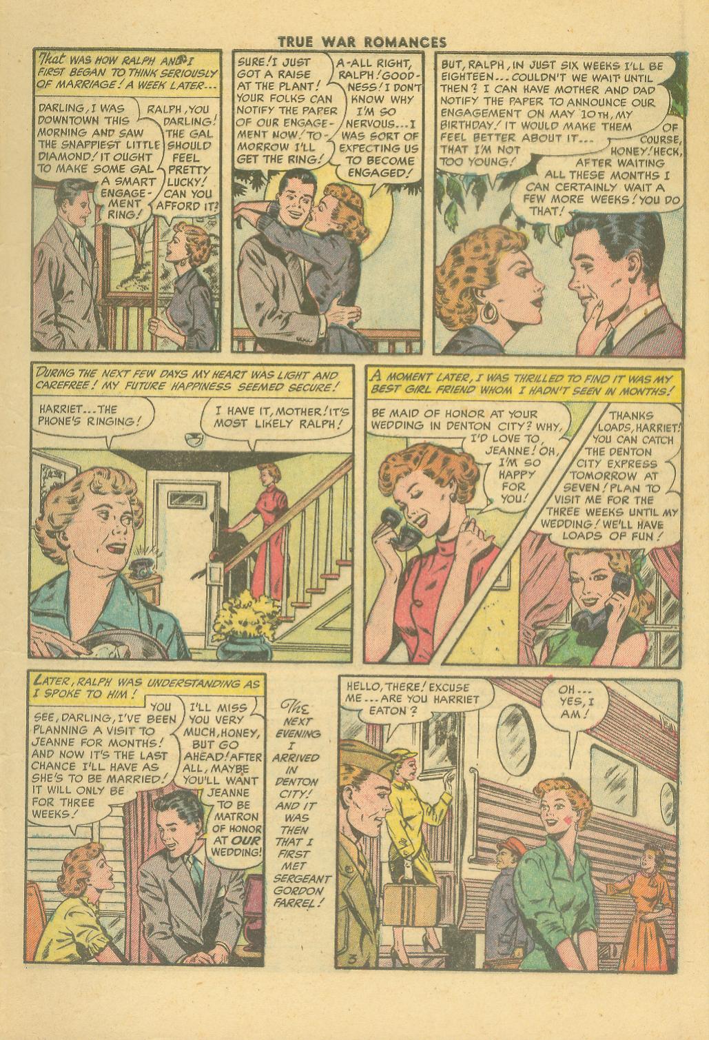 Read online True War Romances comic -  Issue #17 - 5