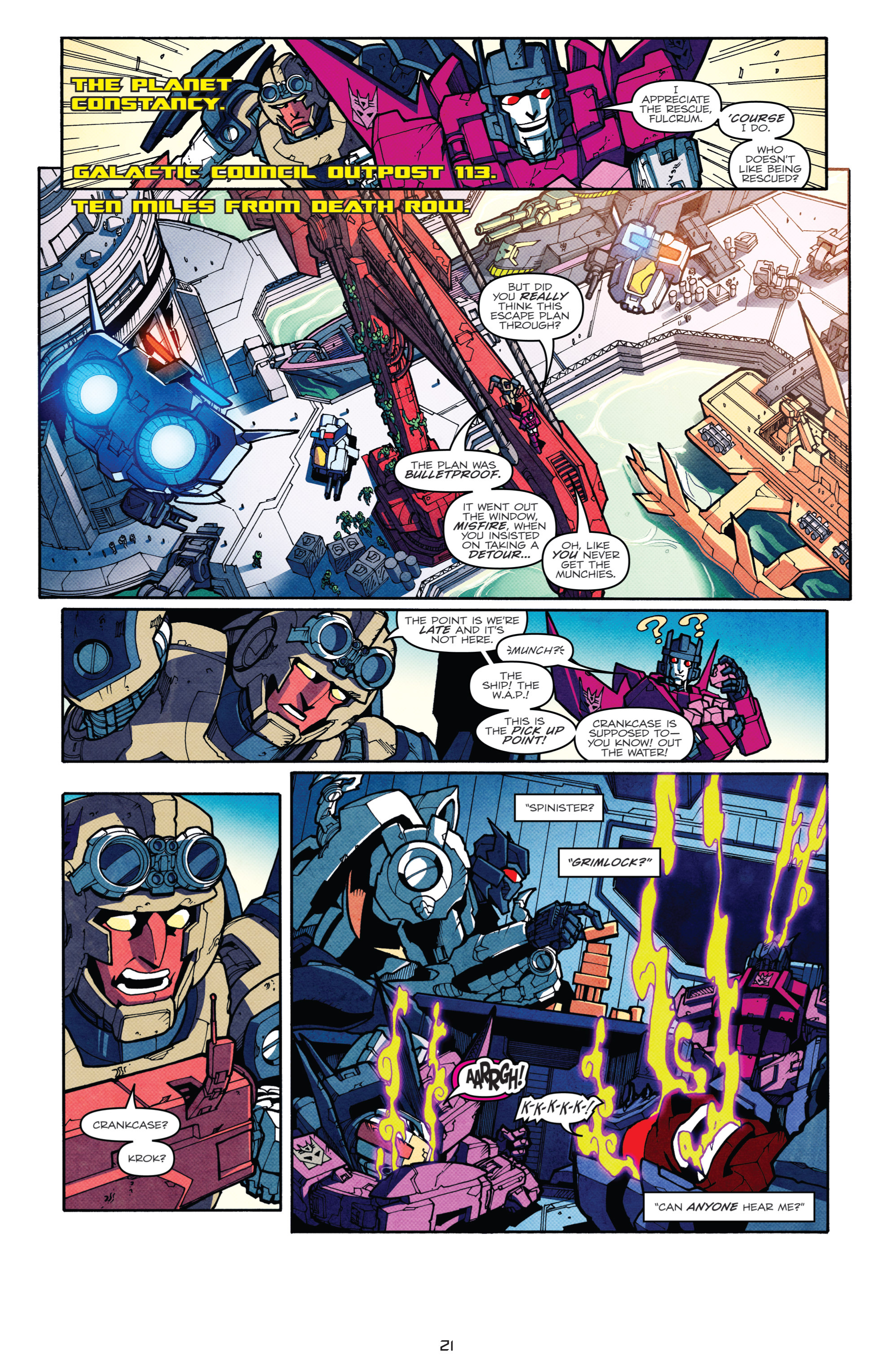 Read online The Transformers: More Than Meets The Eye comic -  Issue #20 - 23