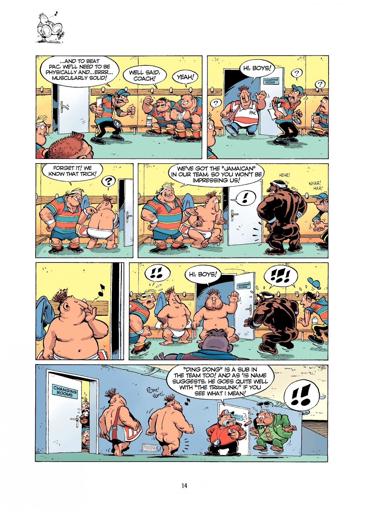 Read online The Rugger Boys comic -  Issue #1 - 14