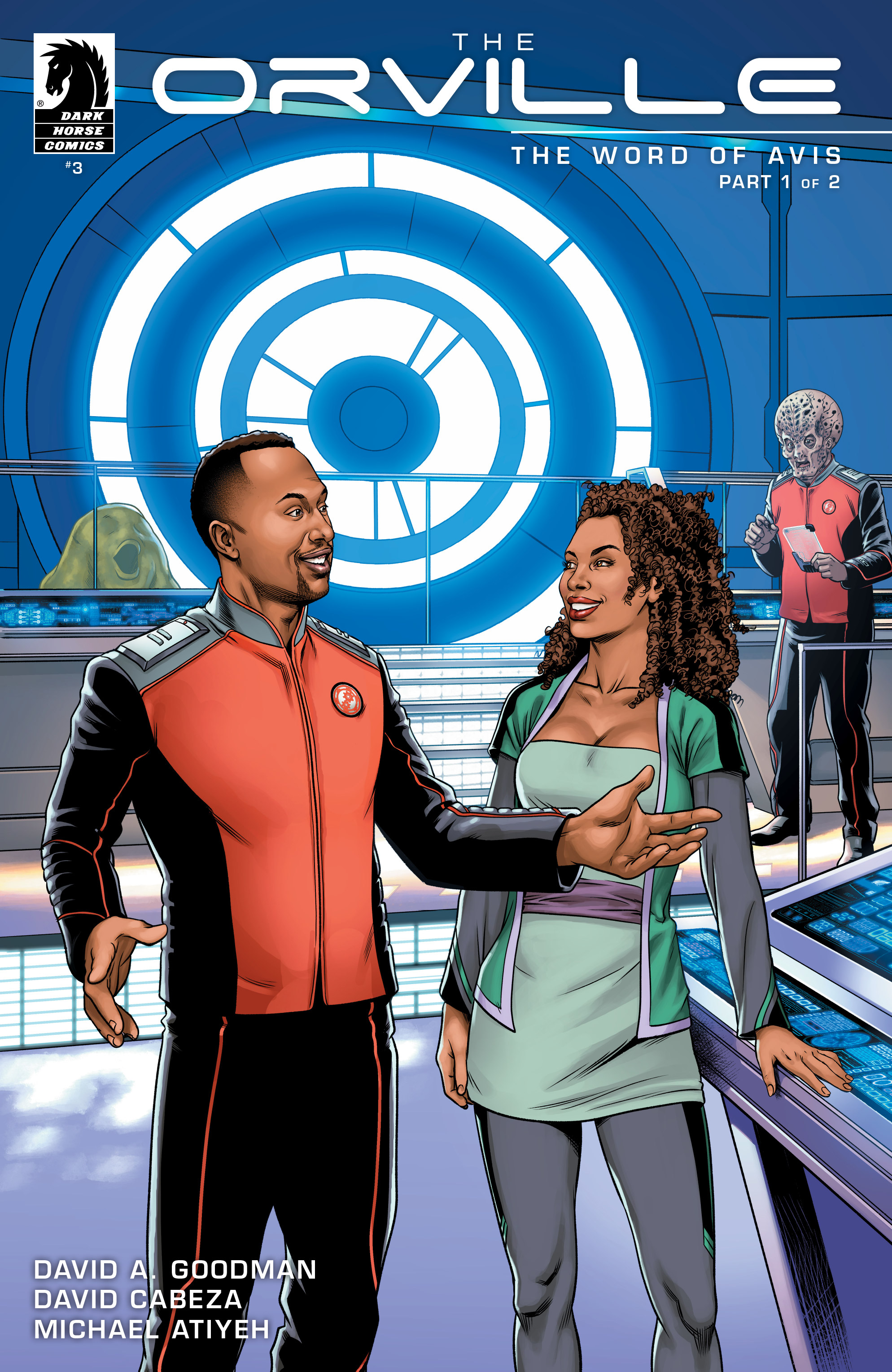 Read online The Orville comic -  Issue #3 - 1