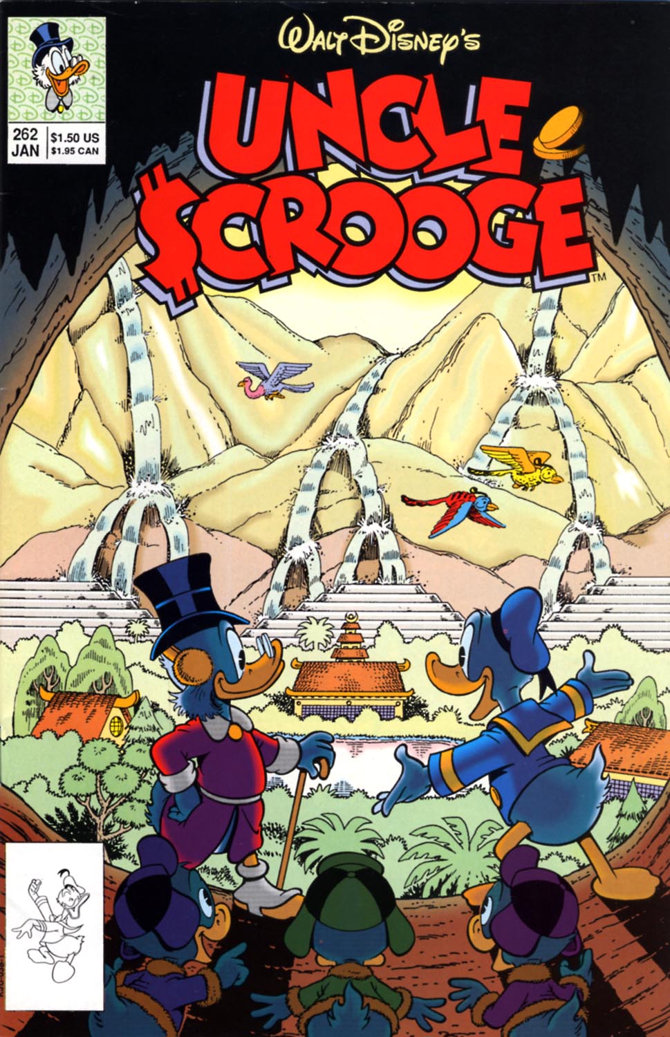 Read online Uncle Scrooge (1953) comic -  Issue #262 - 1