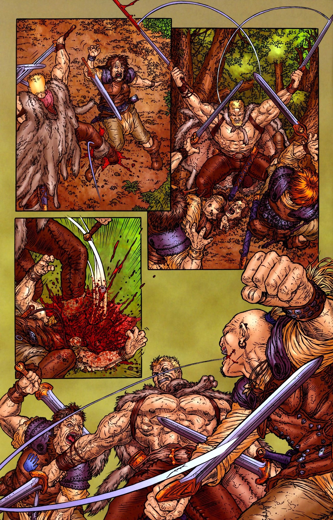 Read online Warren Ellis Wolfskin comic -  Issue #1 - 8