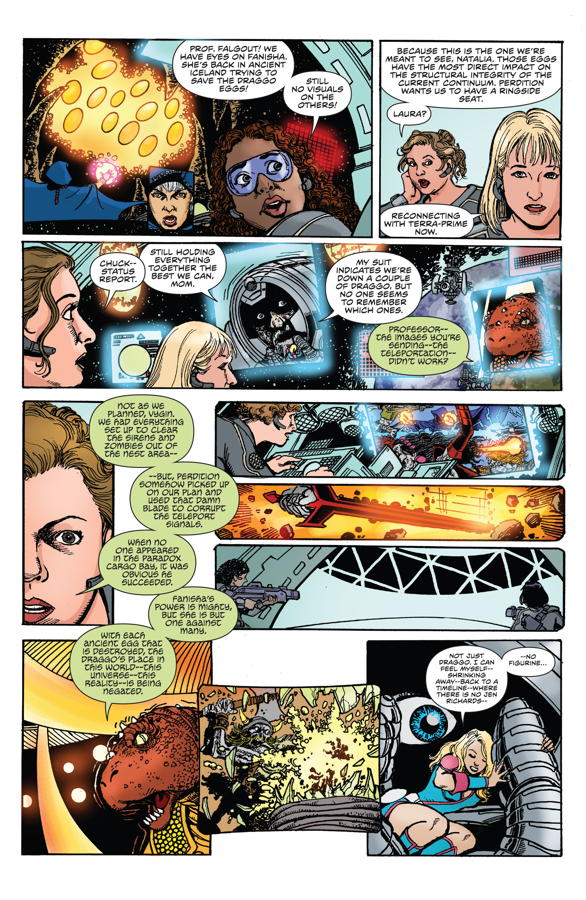 Read online George Pérez's Sirens comic -  Issue #5 - 17