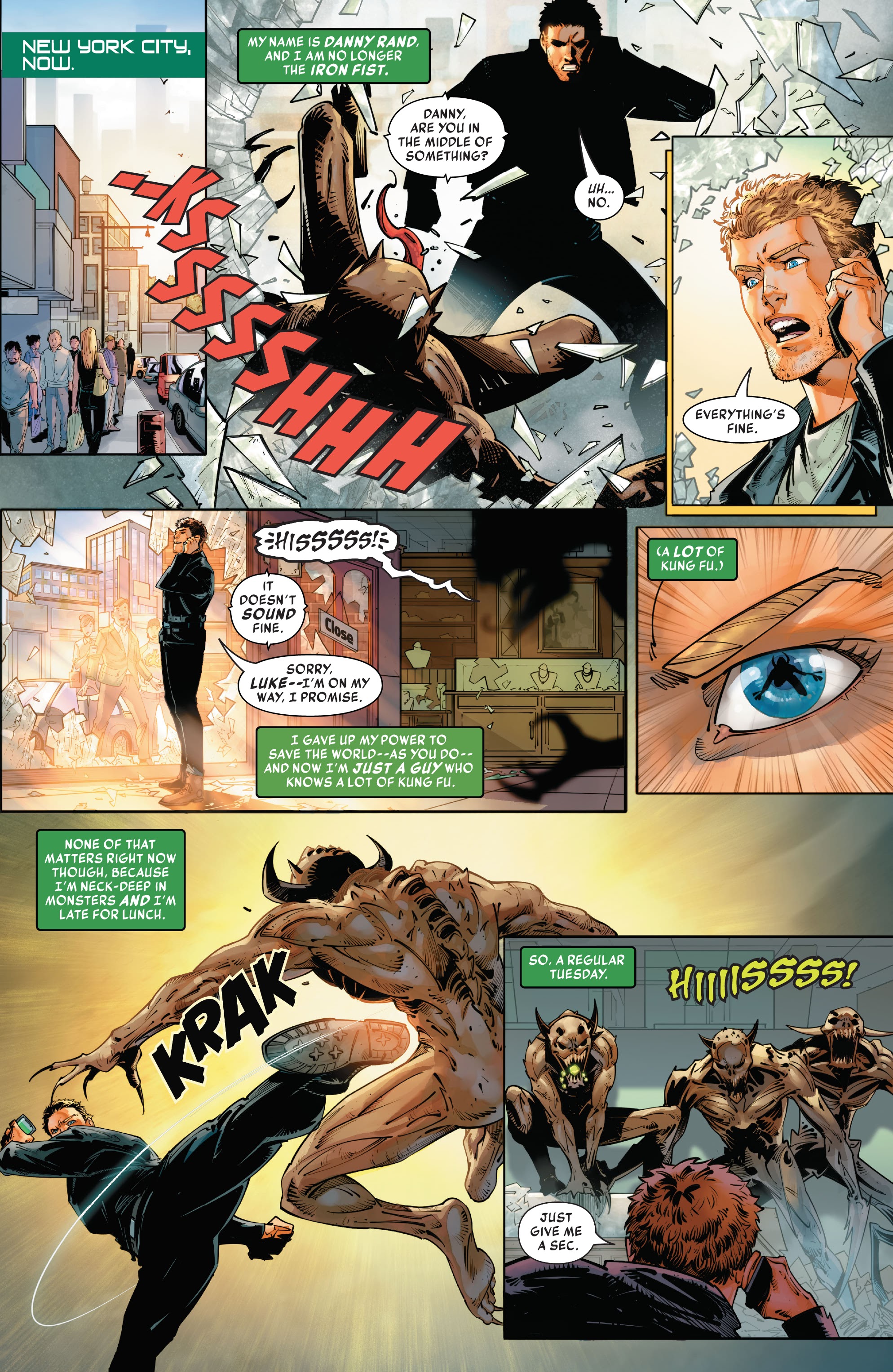 Read online Iron Fist (2022) comic -  Issue #1 - 4