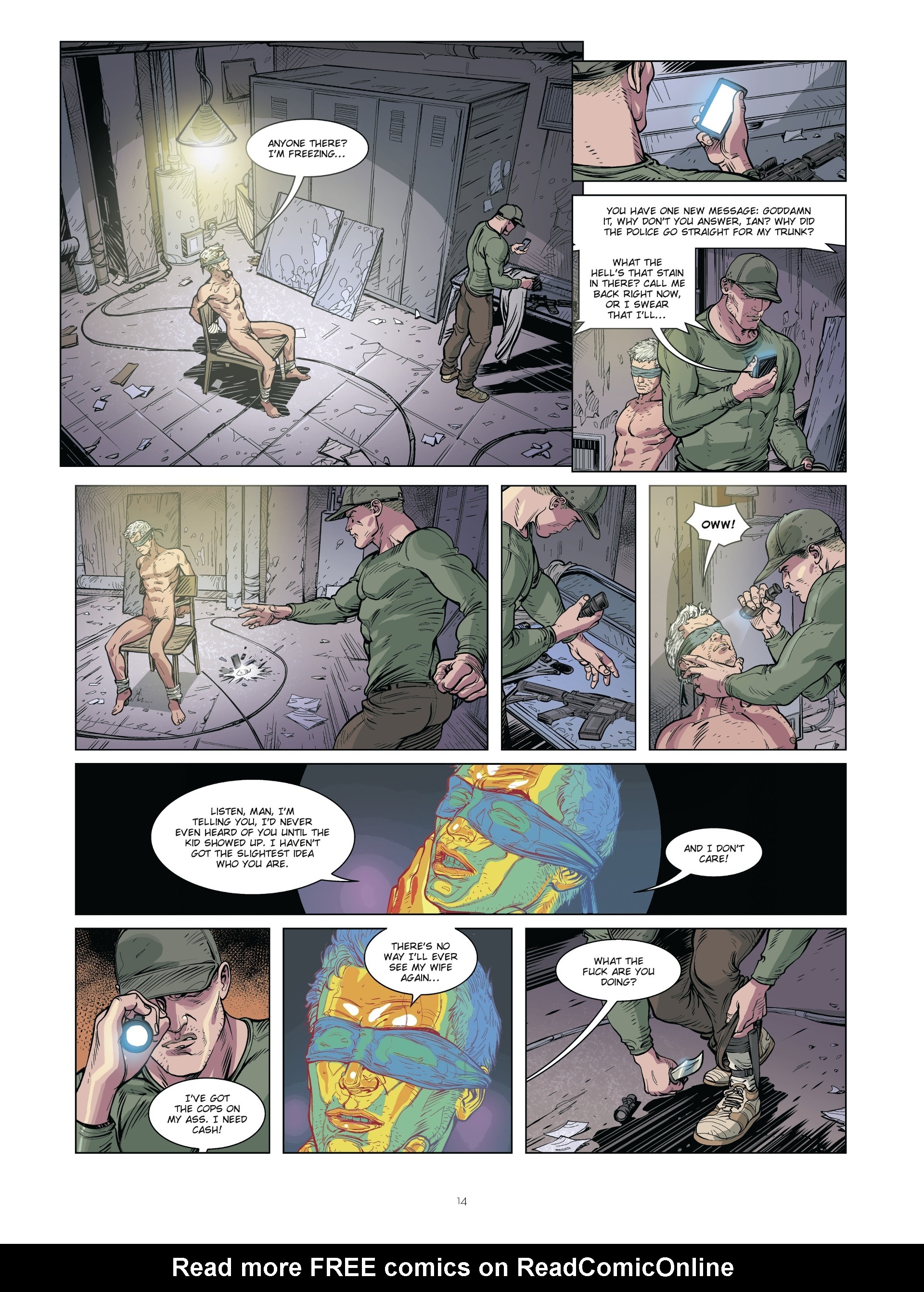 Read online Synchronic comic -  Issue #3 - 16