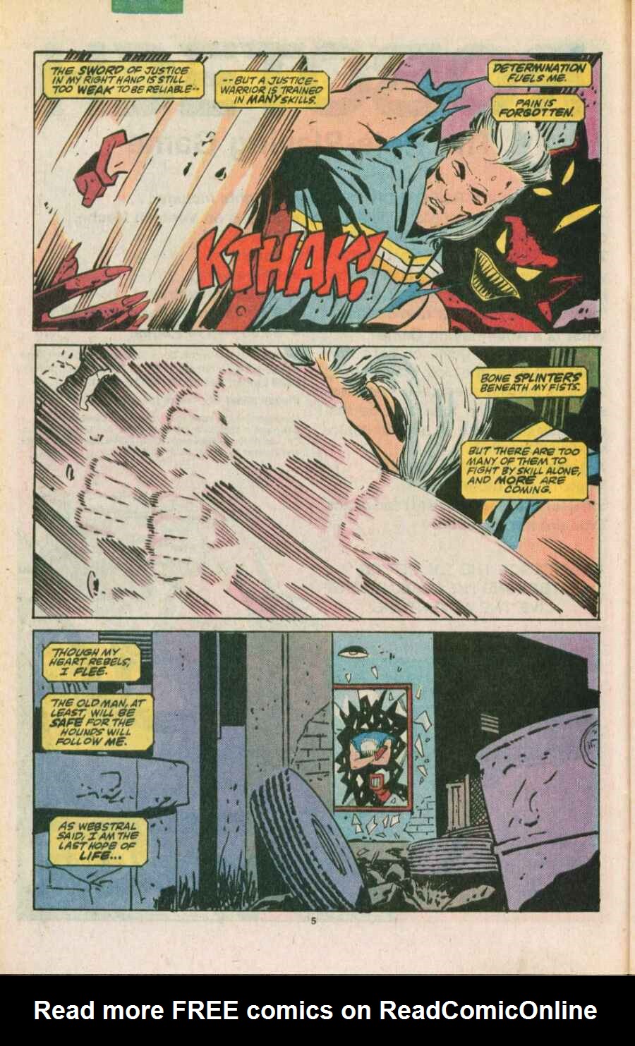 Read online Justice (1986) comic -  Issue #11 - 6