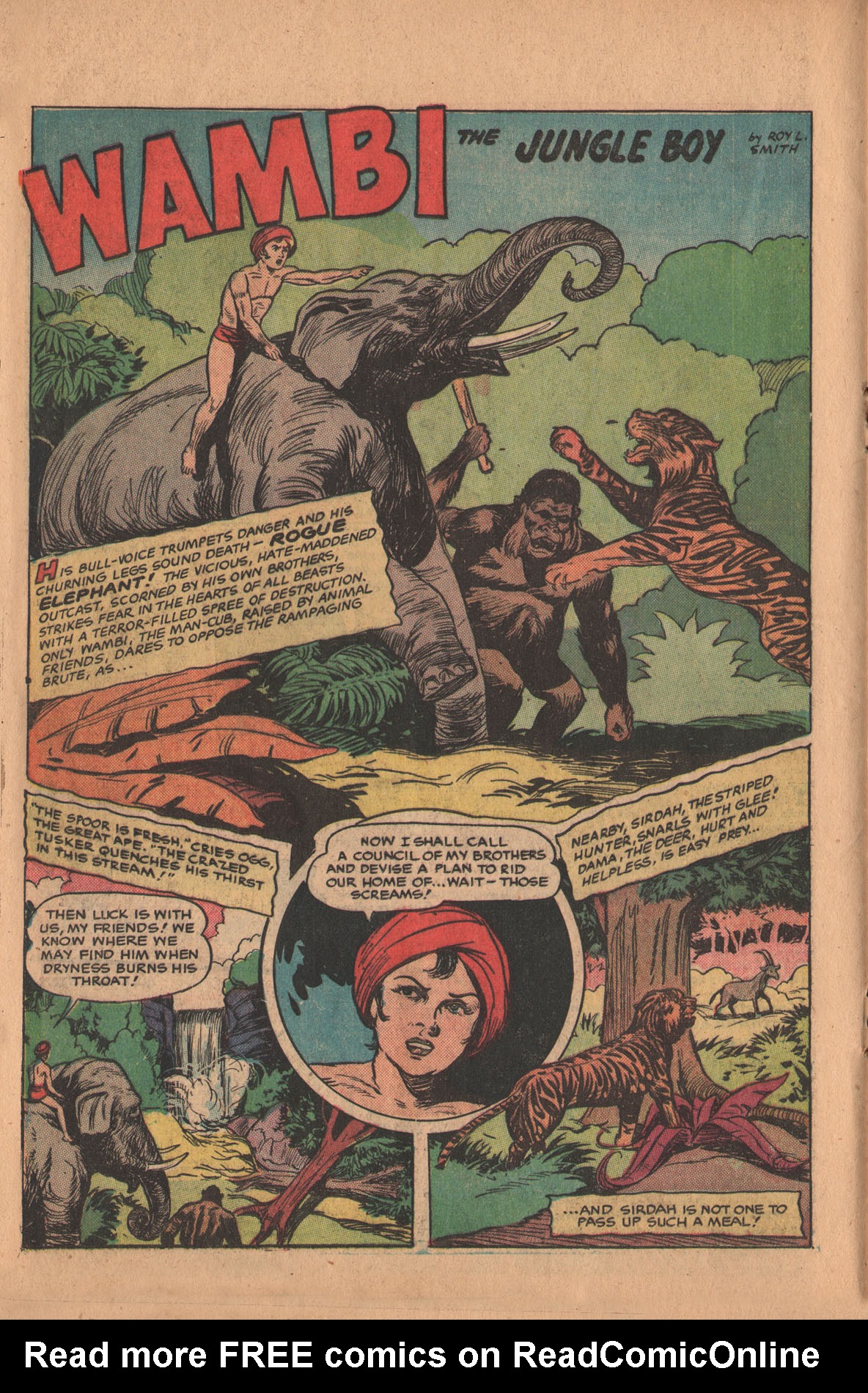 Read online Wambi Jungle Boy comic -  Issue #9 - 16