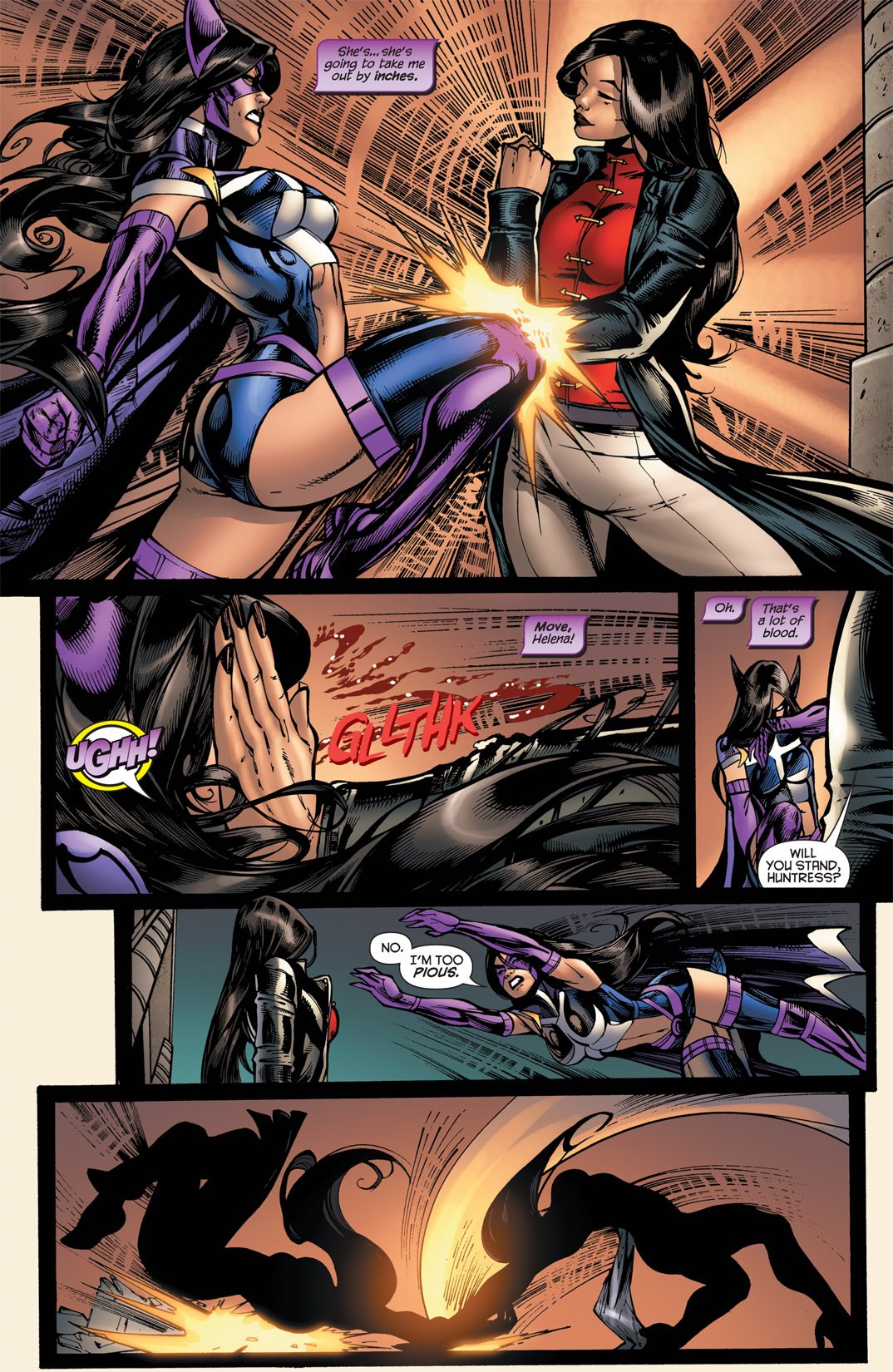 Read online Birds of Prey (2010) comic -  Issue #6 - 17