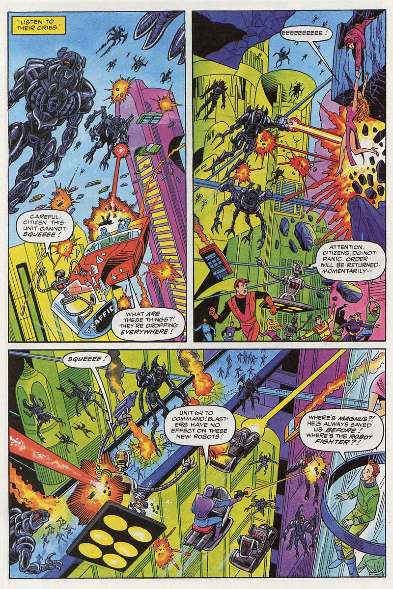 Read online Magnus Robot Fighter (1991) comic -  Issue #21 - 22