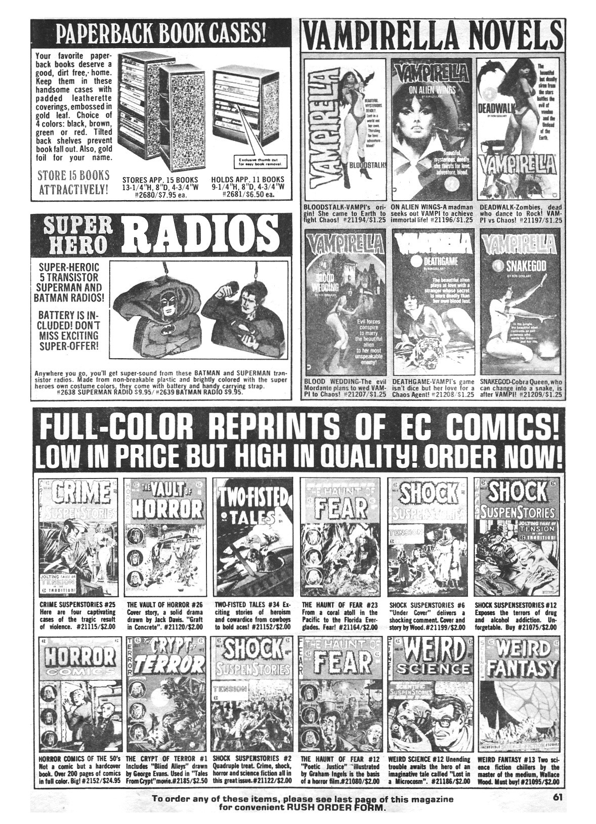 Read online Vampirella (1969) comic -  Issue #66 - 61