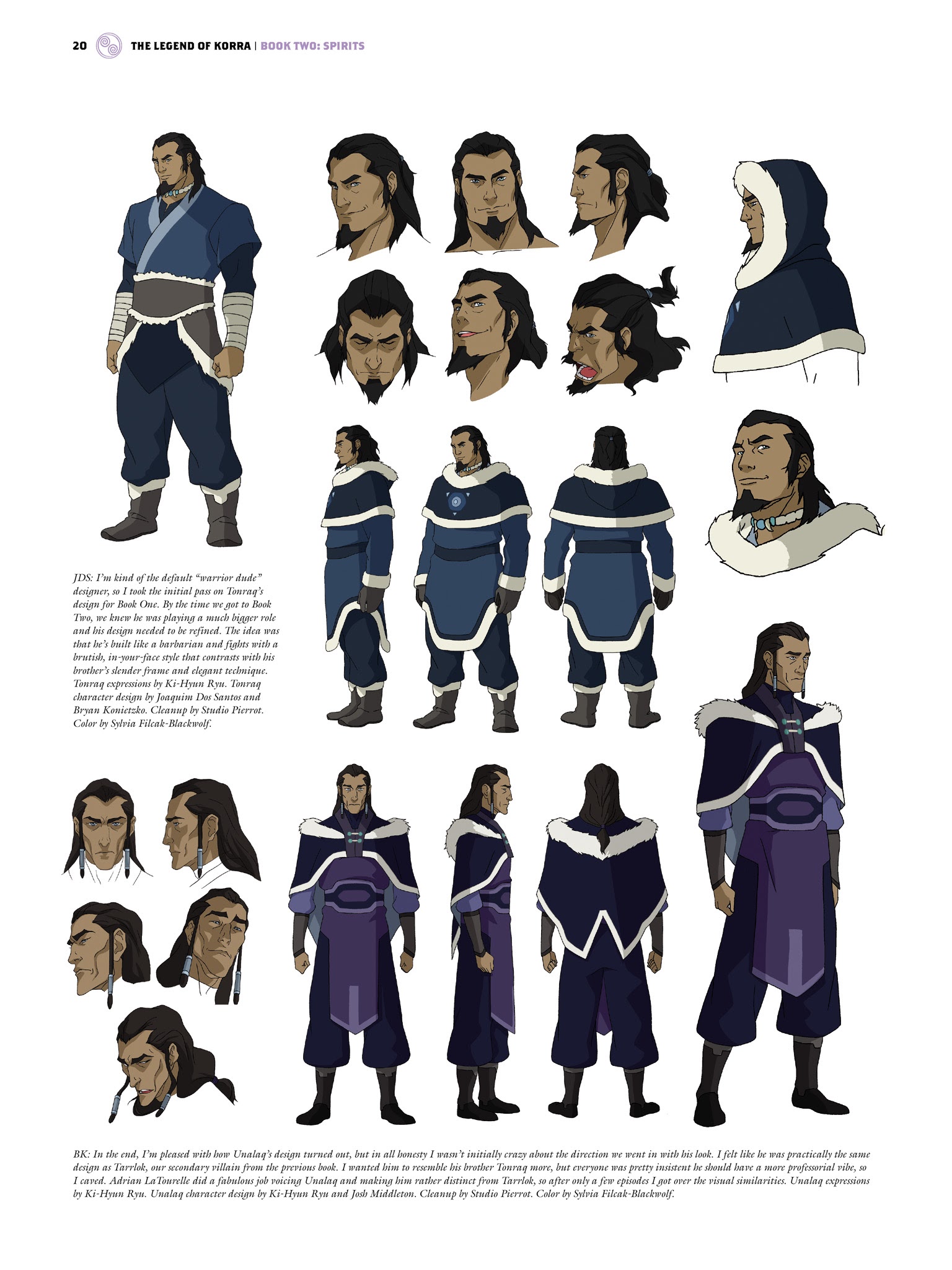 Read online The Legend of Korra: The Art of the Animated Series comic -  Issue # TPB 2 - 20
