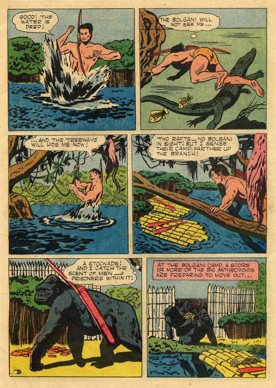 Read online Tarzan (1948) comic -  Issue #59 - 9