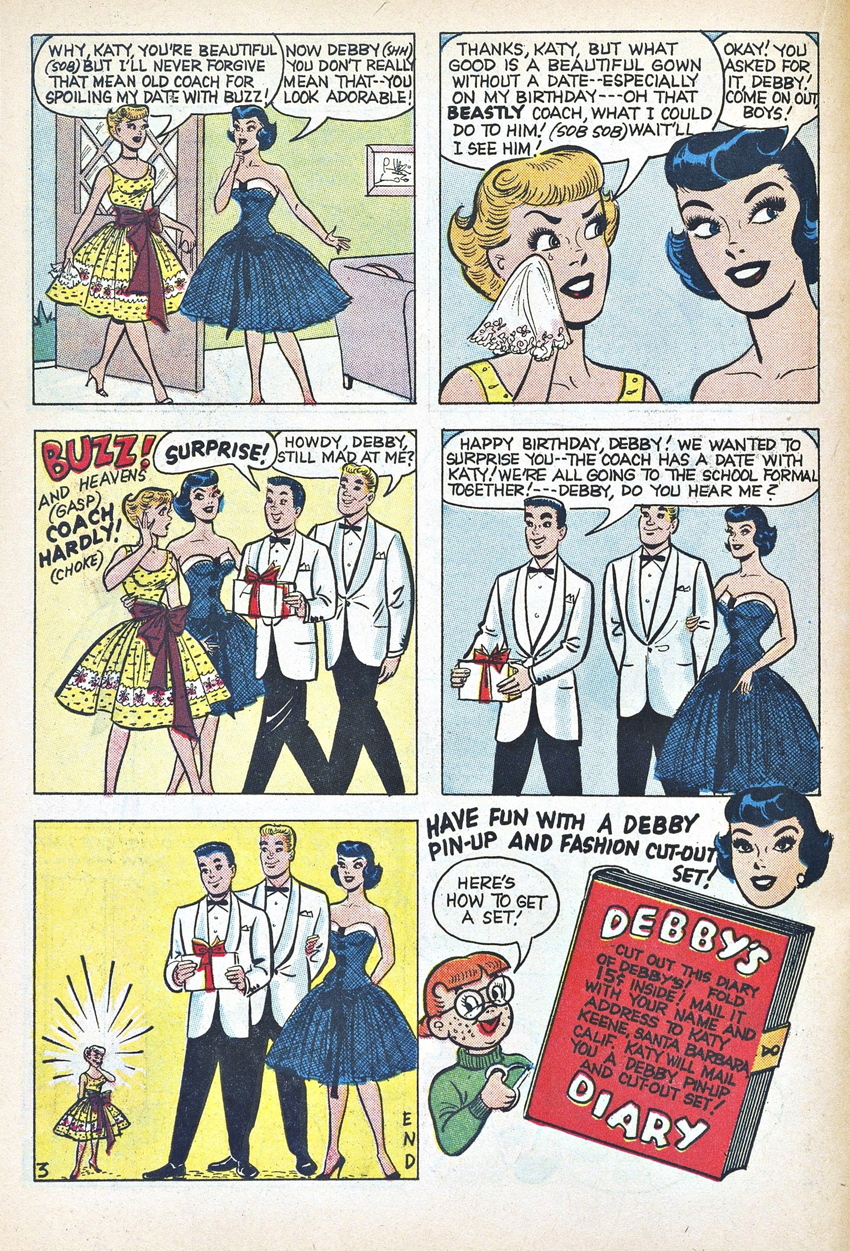 Read online Katy Keene (1949) comic -  Issue #61 - 22