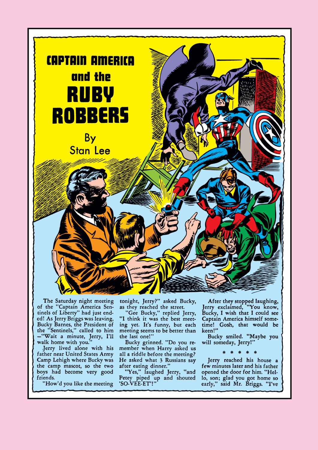 Read online Captain America Comics comic -  Issue #5 - 42