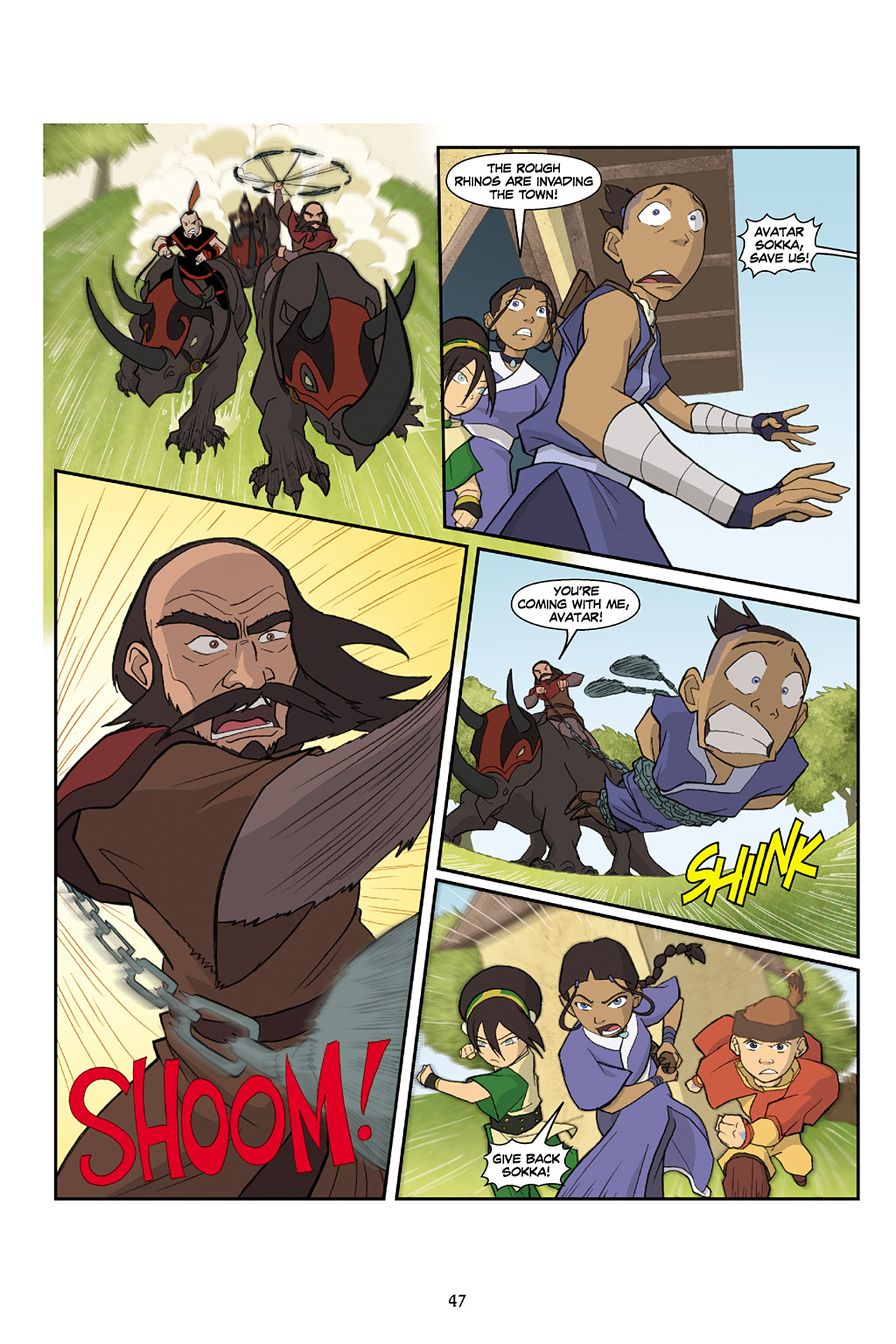 Read online Nickelodeon Avatar: The Last Airbender - The Lost Adventures comic -  Issue # Full - 48