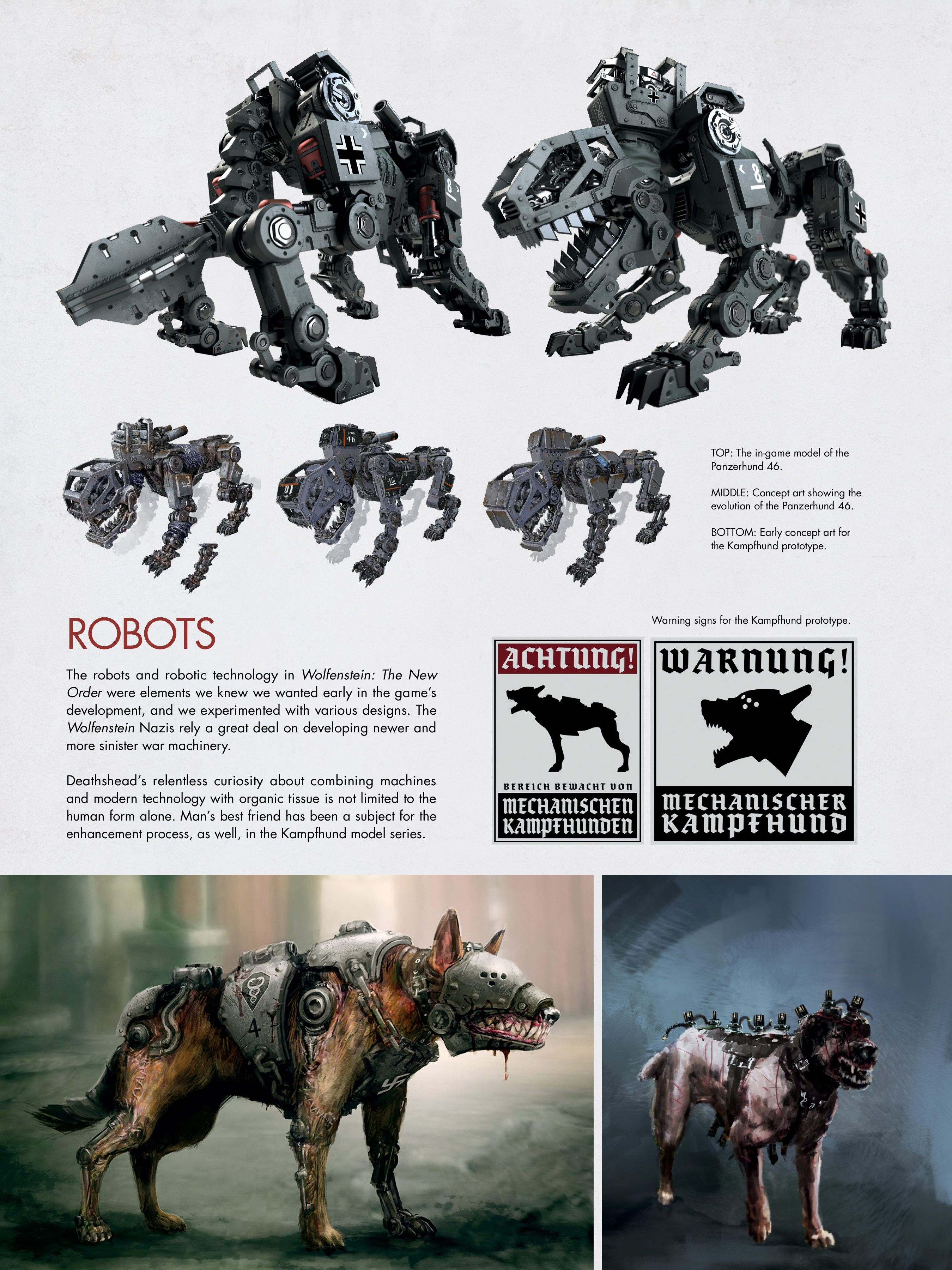 Read online The Art of Wolfenstein: The New Order comic -  Issue # TPB (Part 1) - 30