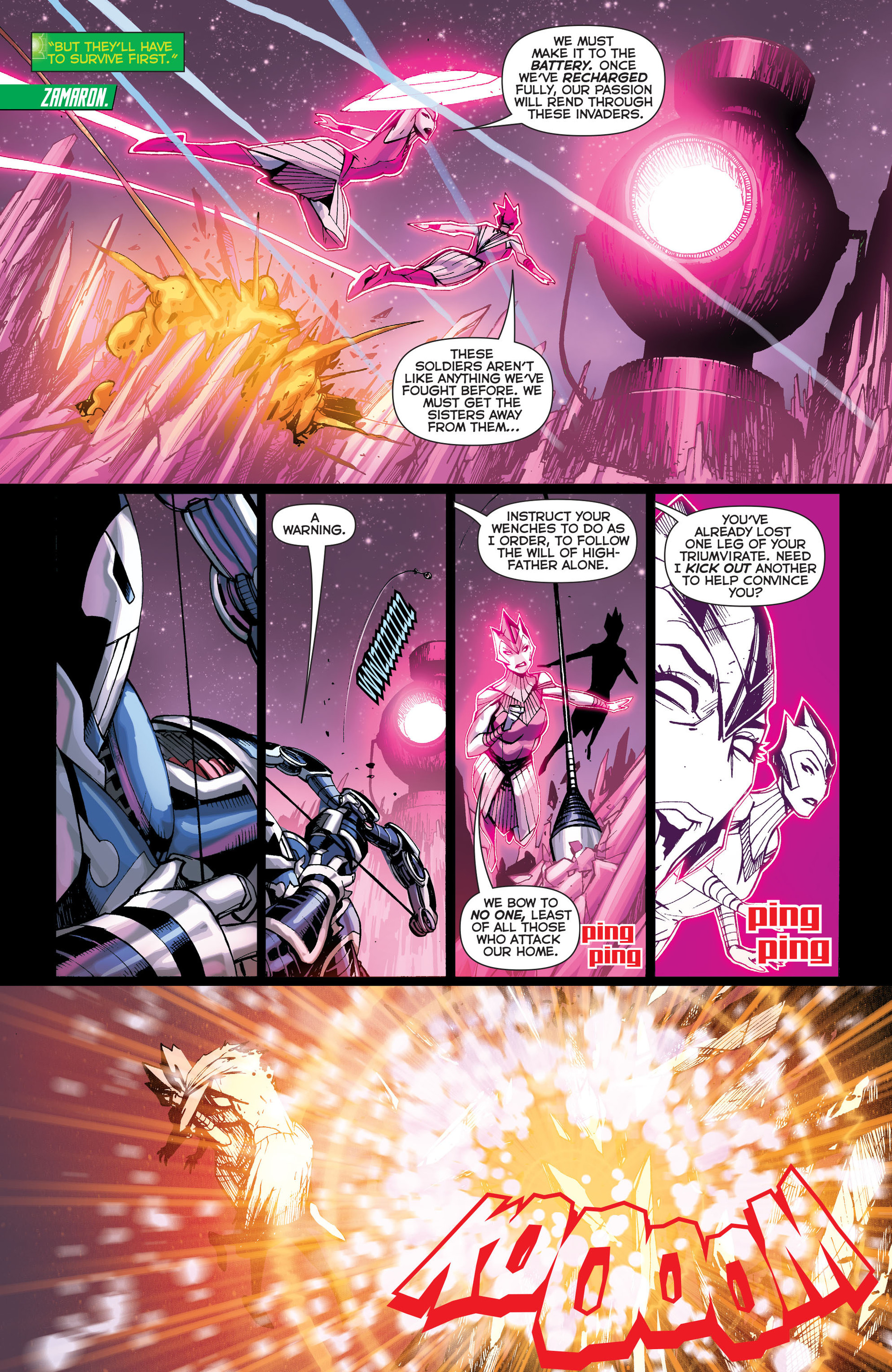 Read online Green Lantern/New Gods: Godhead comic -  Issue #8 - 9