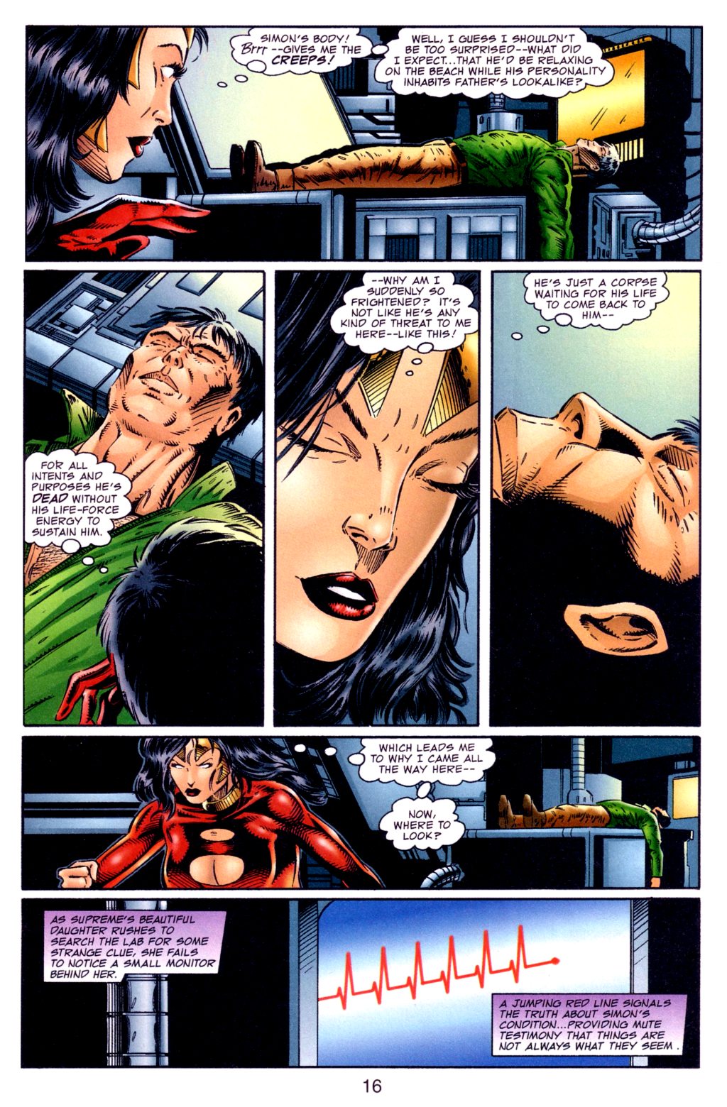 Read online Supreme (1992) comic -  Issue #25 - 16