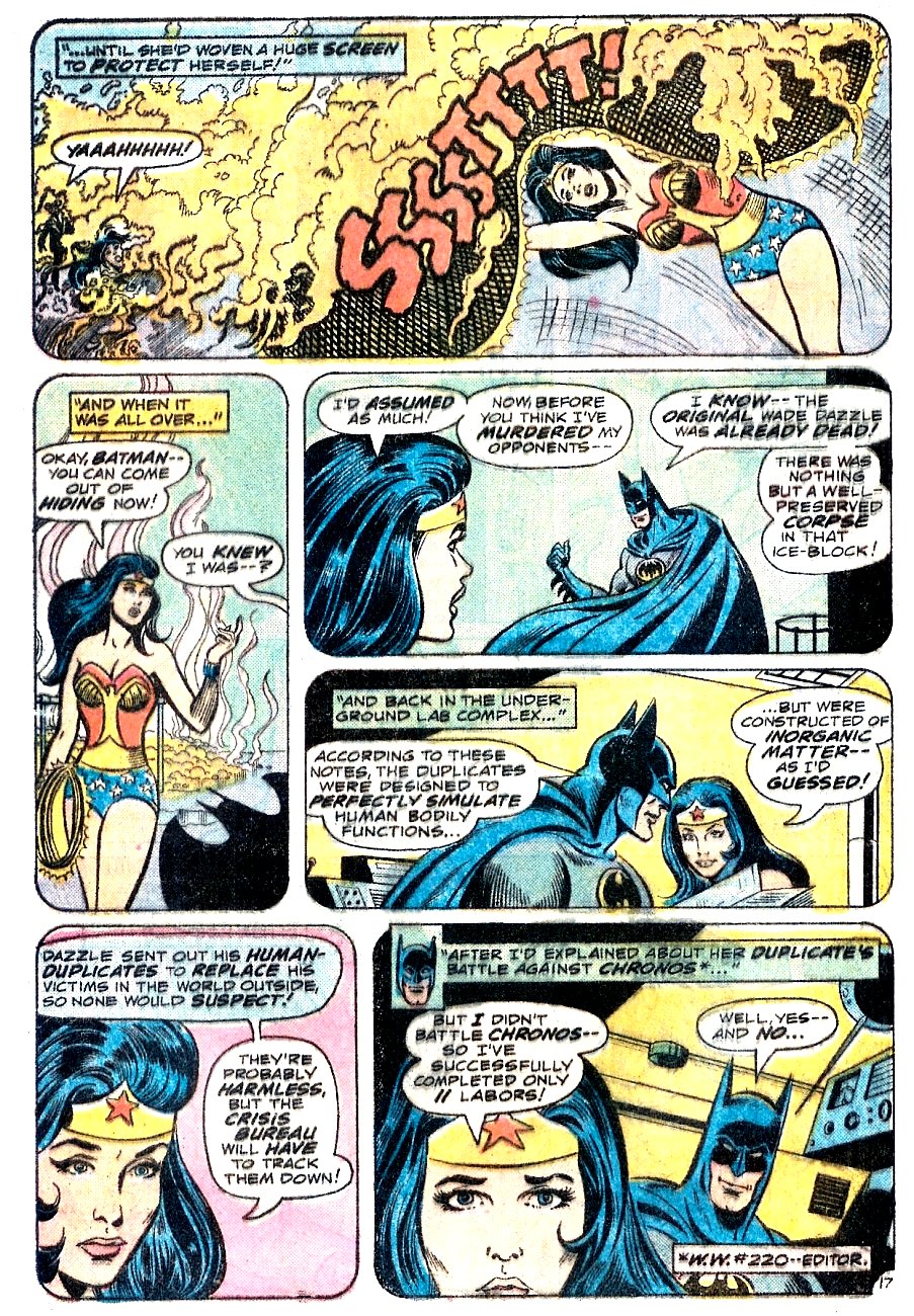 Read online Wonder Woman (1942) comic -  Issue #222 - 18