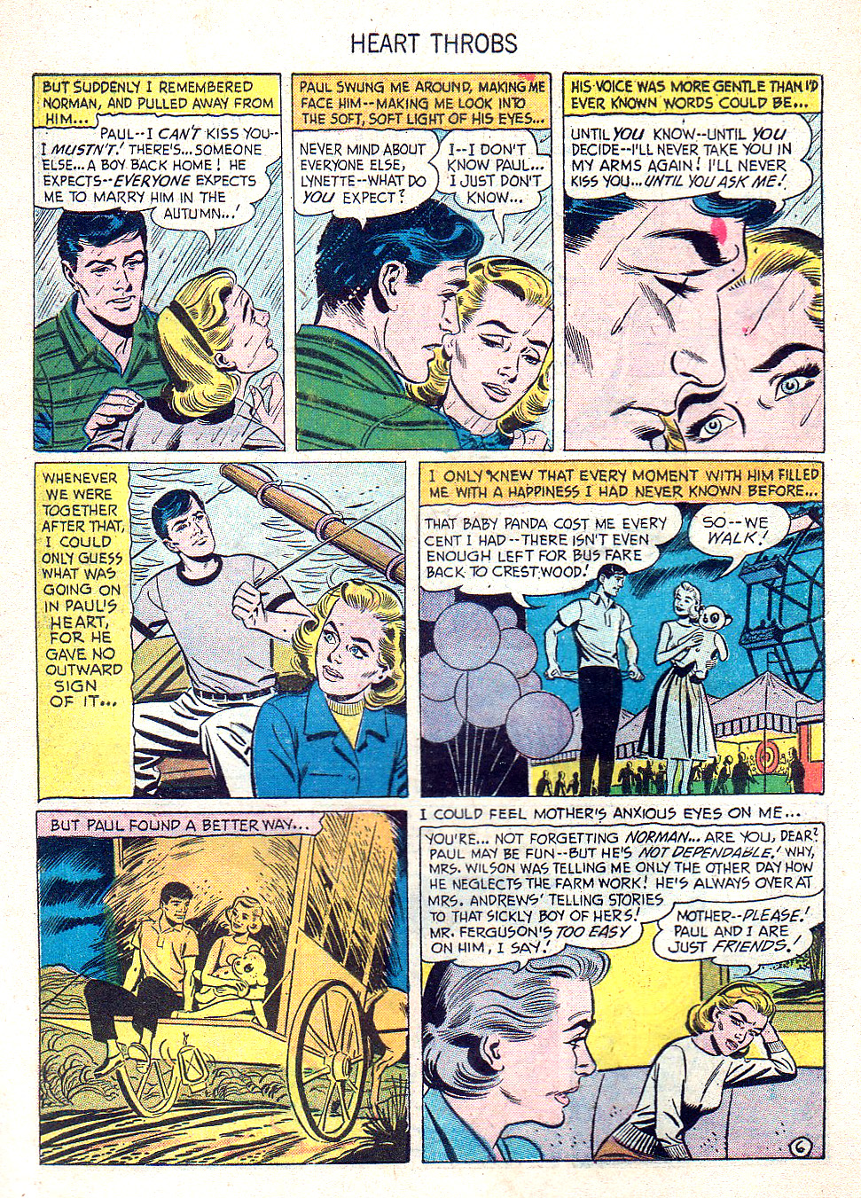 Read online Heart Throbs comic -  Issue #47 - 8