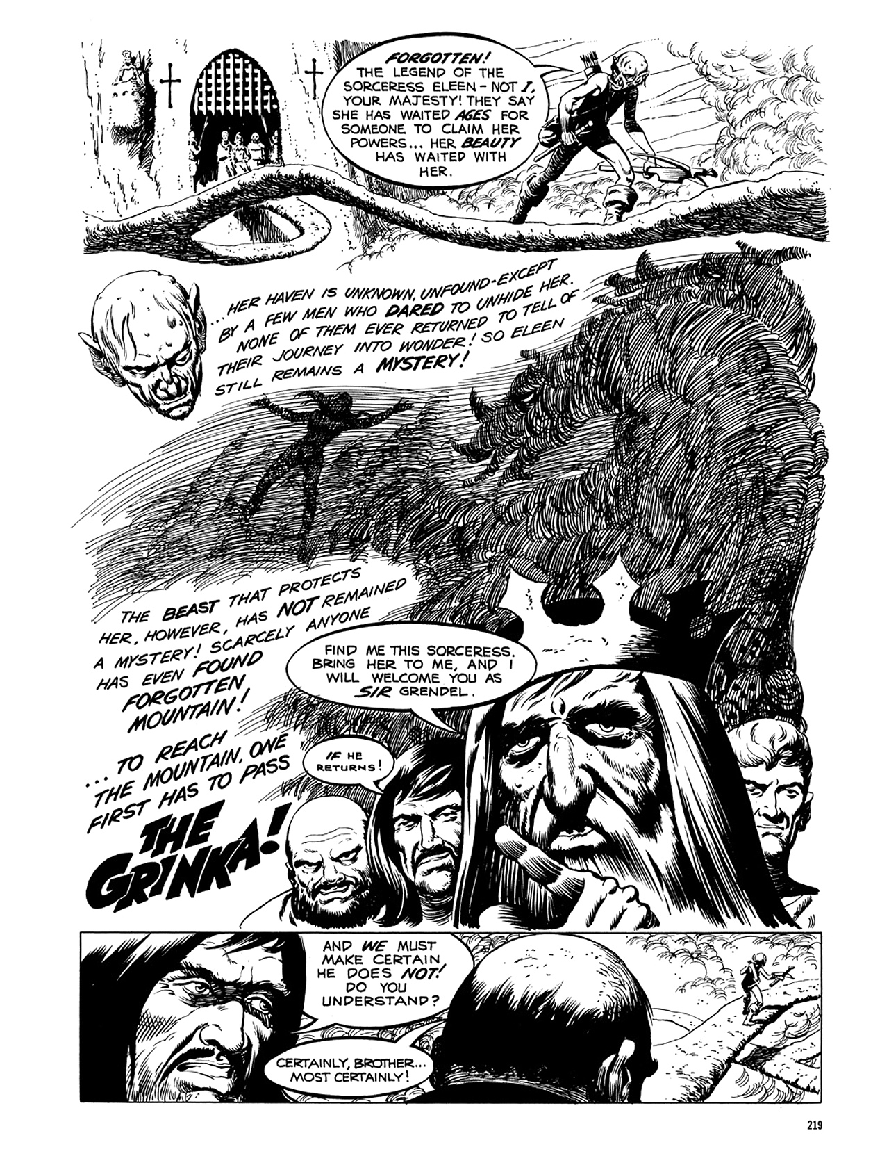 Read online Eerie Archives comic -  Issue # TPB 5 - 220