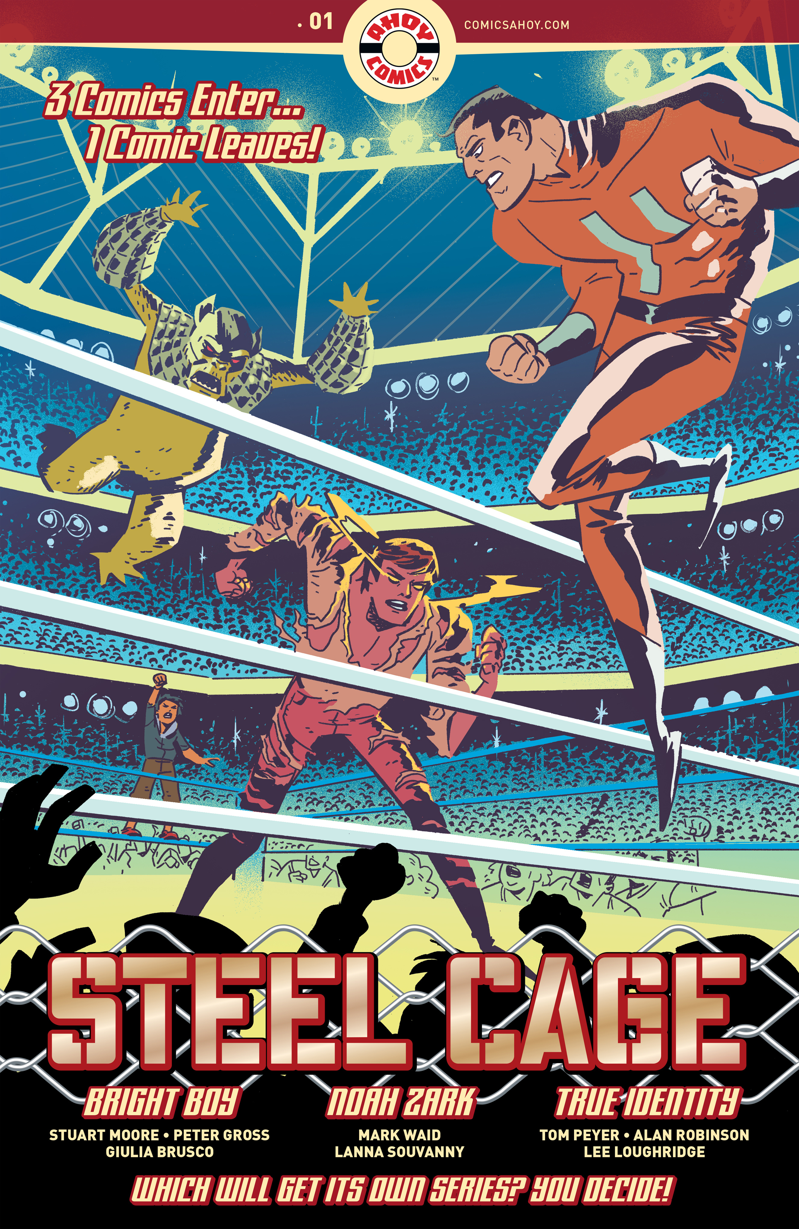 Read online Steel Cage comic -  Issue #1 - 1
