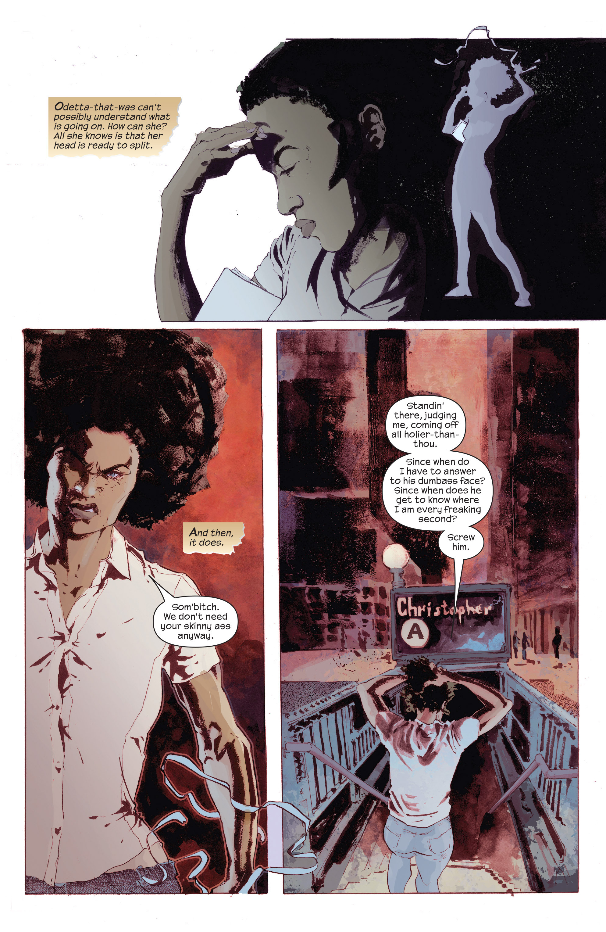 Read online Dark Tower: The Drawing of the Three - Lady of Shadows comic -  Issue #1 - 6