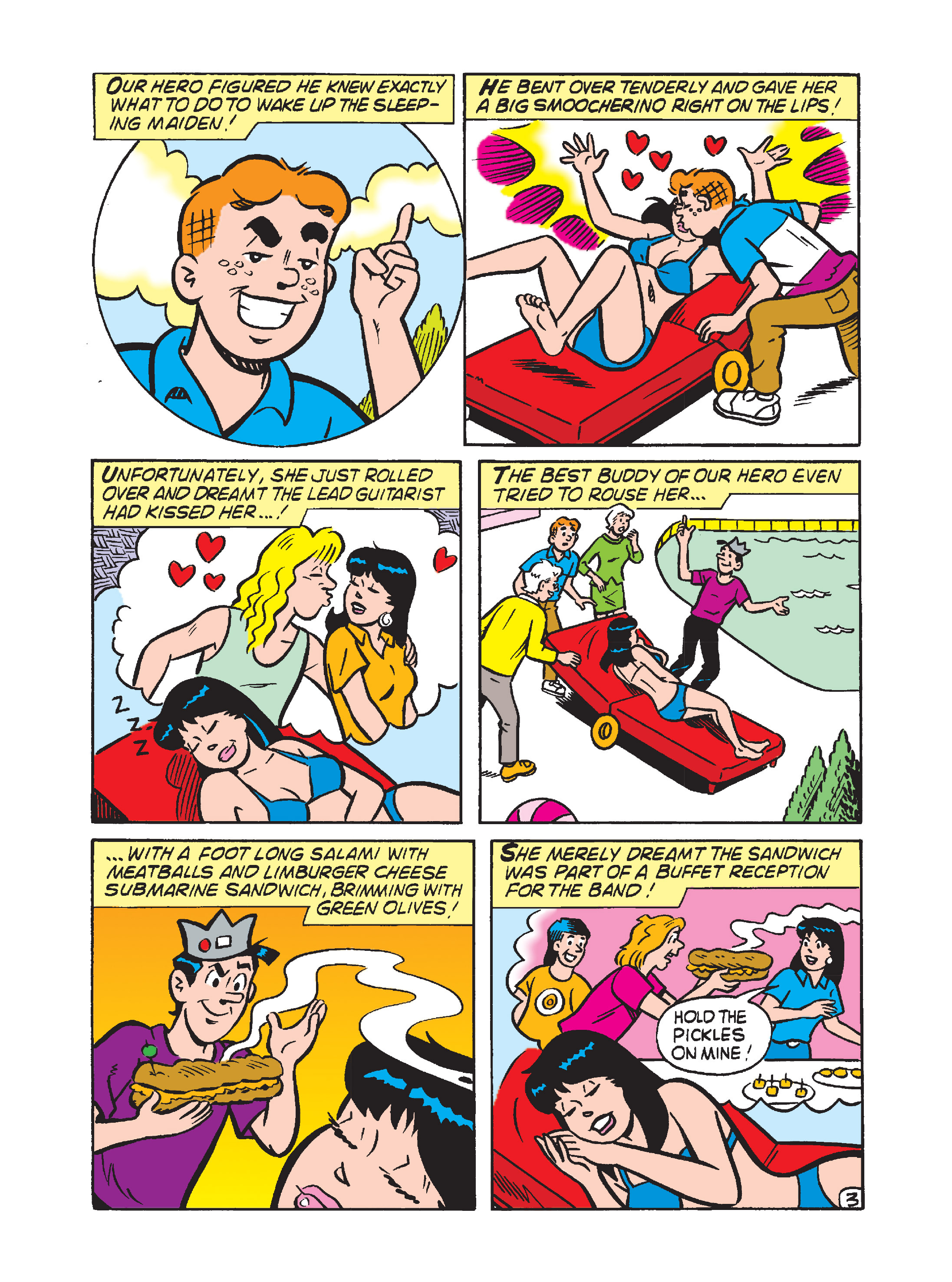 Read online Betty and Veronica Double Digest comic -  Issue #225 - 212