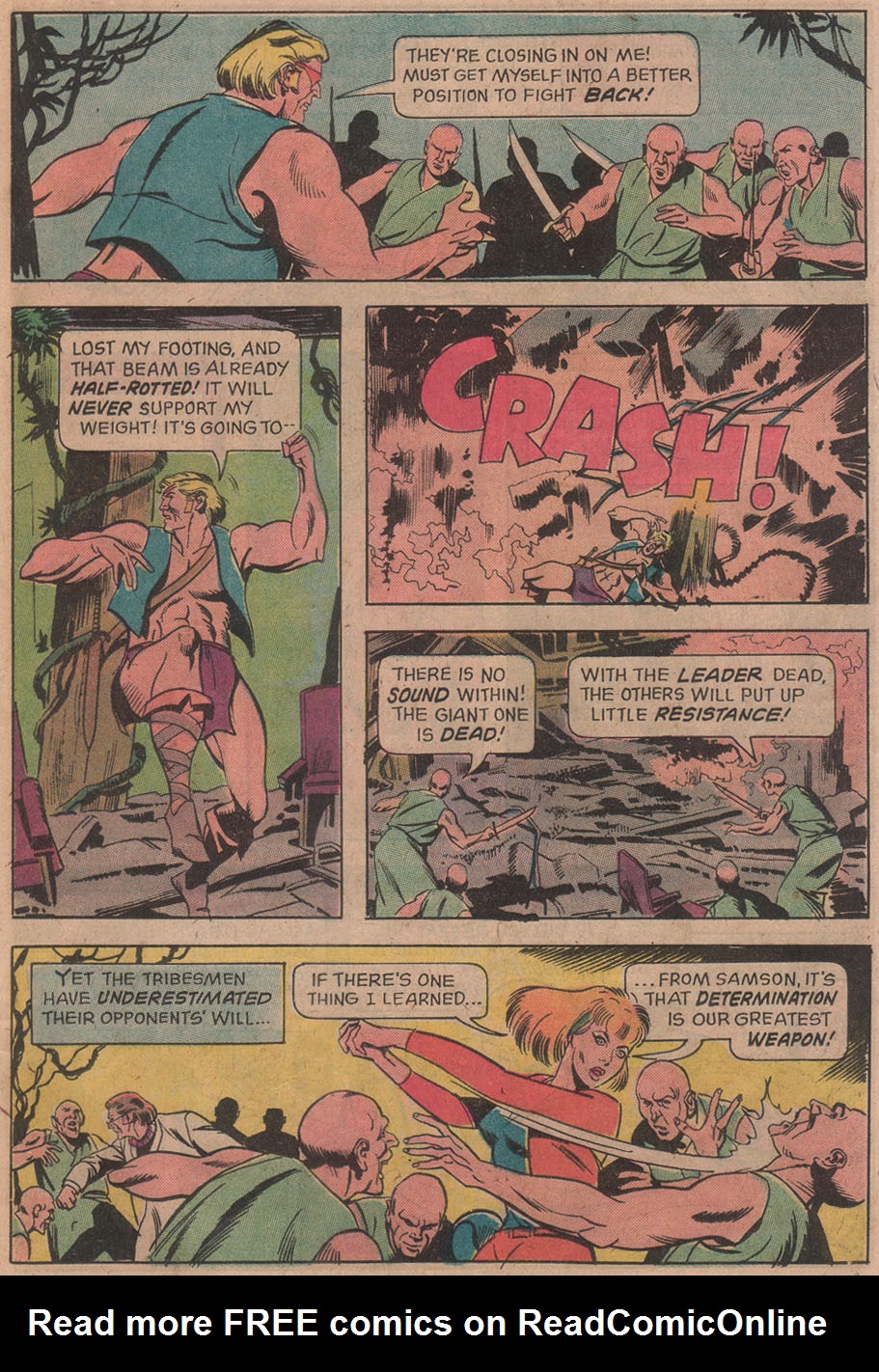 Read online Mighty Samson (1964) comic -  Issue #25 - 25