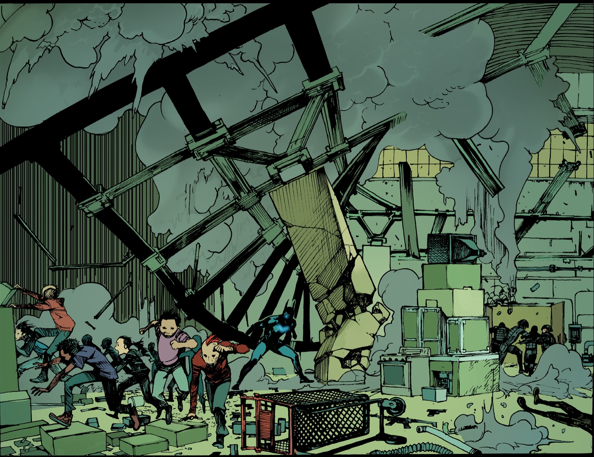 Read online The Next Batman: Second Son comic -  Issue #6 - 17