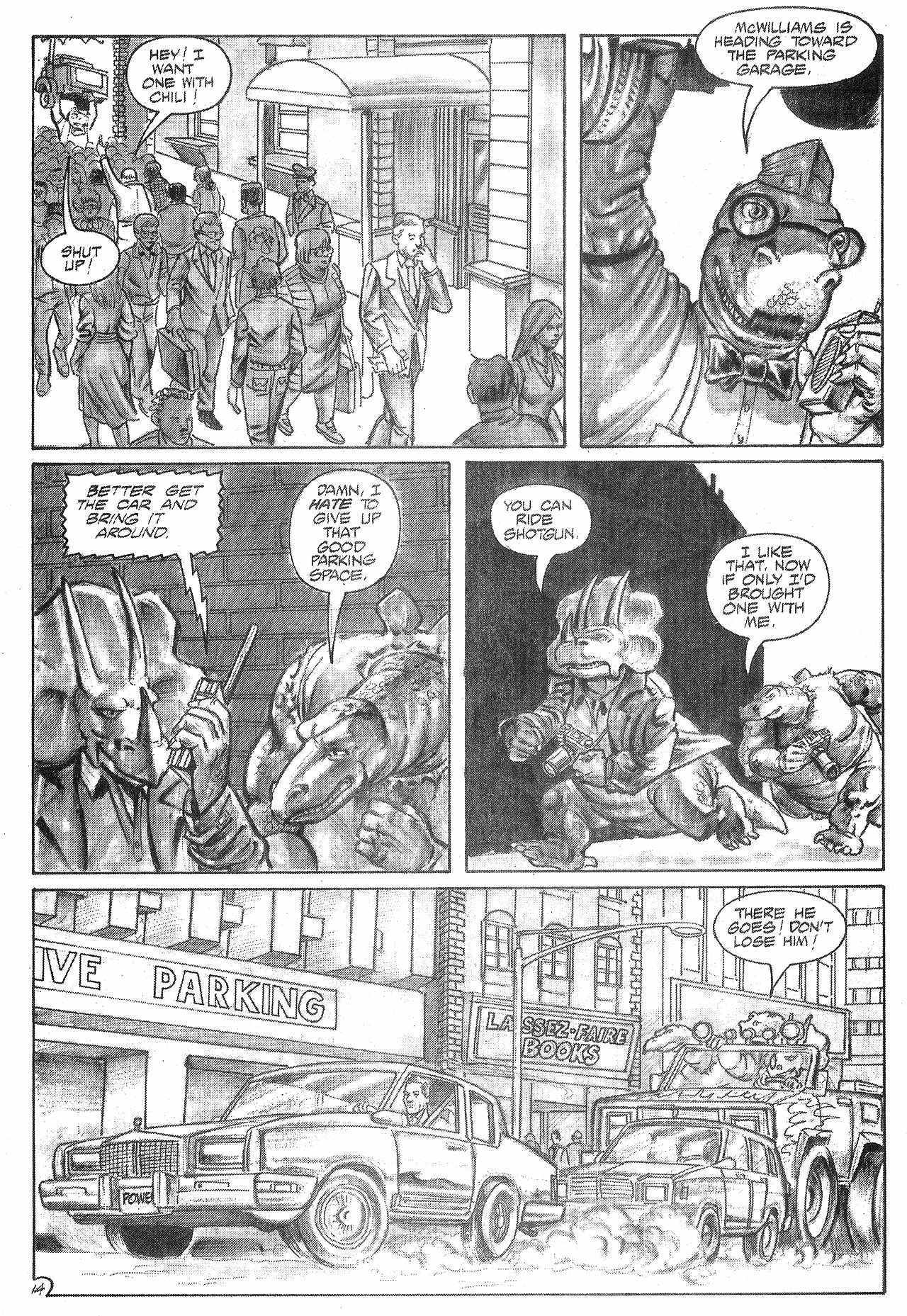 Read online Dinosaurs For Hire (1988) comic -  Issue #4 - 16