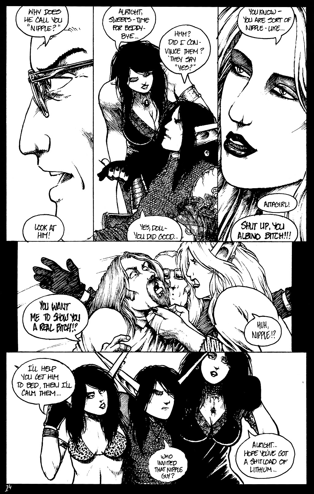 Read online Poison Elves (1995) comic -  Issue #76 - 16