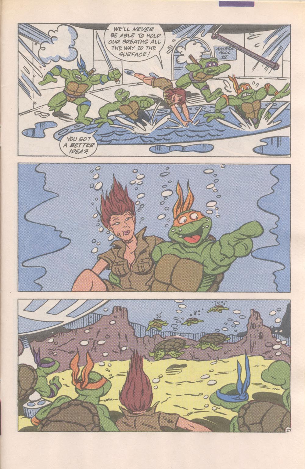 Read online Teenage Mutant Ninja Turtles Adventures (1989) comic -  Issue #16 - 28