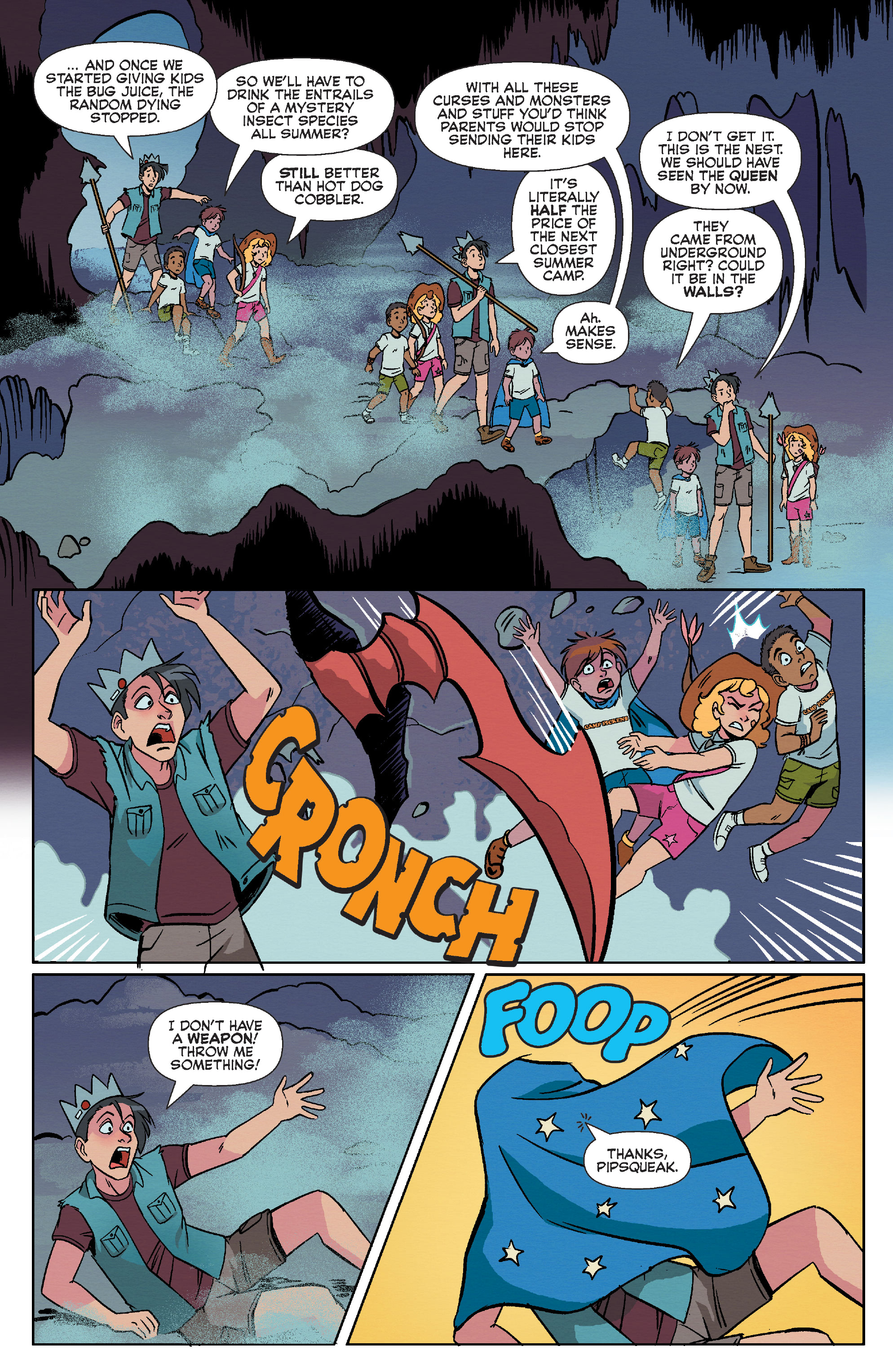 Read online Chilling Adventures Presents … Camp Pickens comic -  Issue # Full - 20