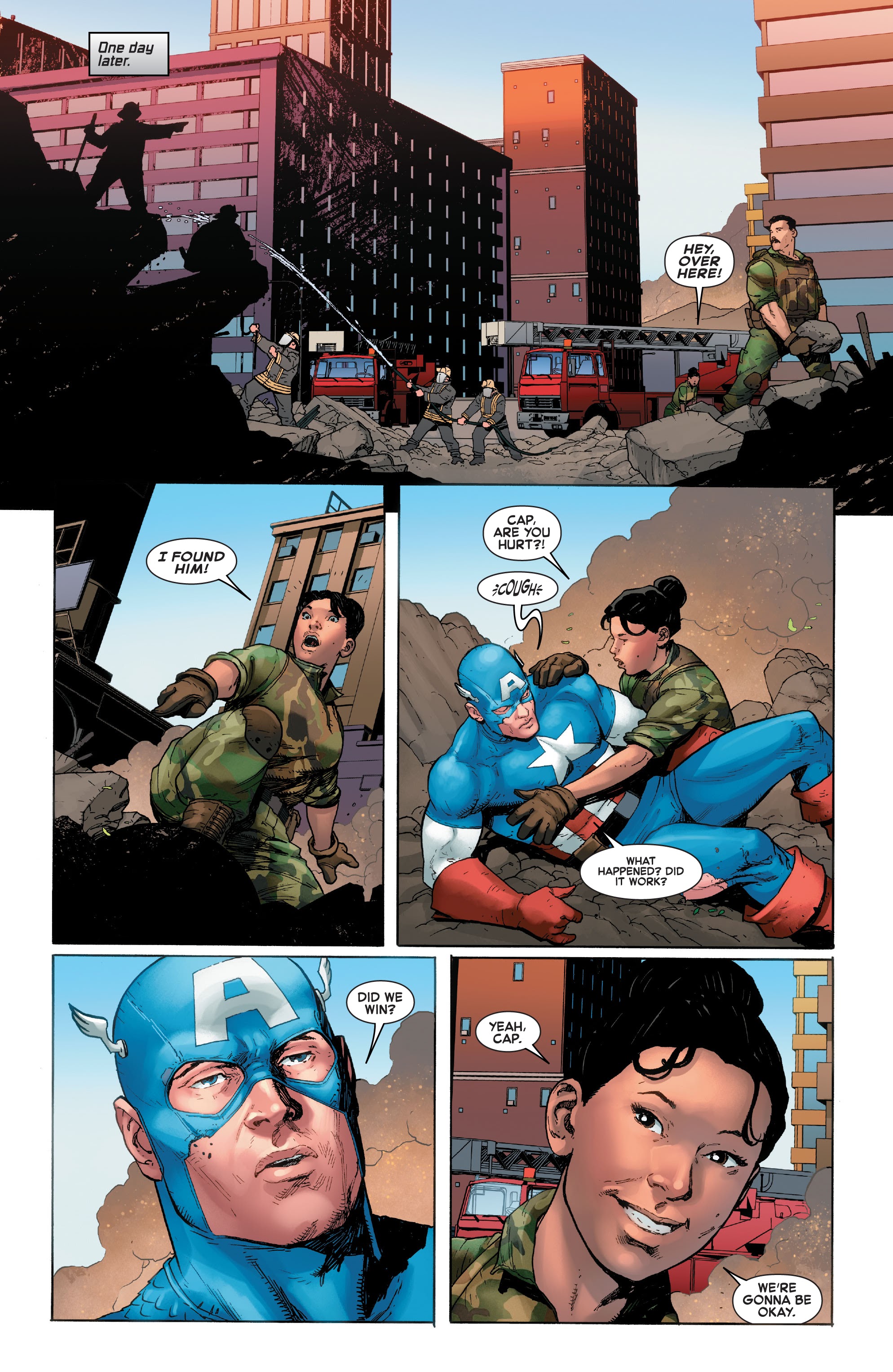 Read online Empyre: Captain America comic -  Issue #3 - 22