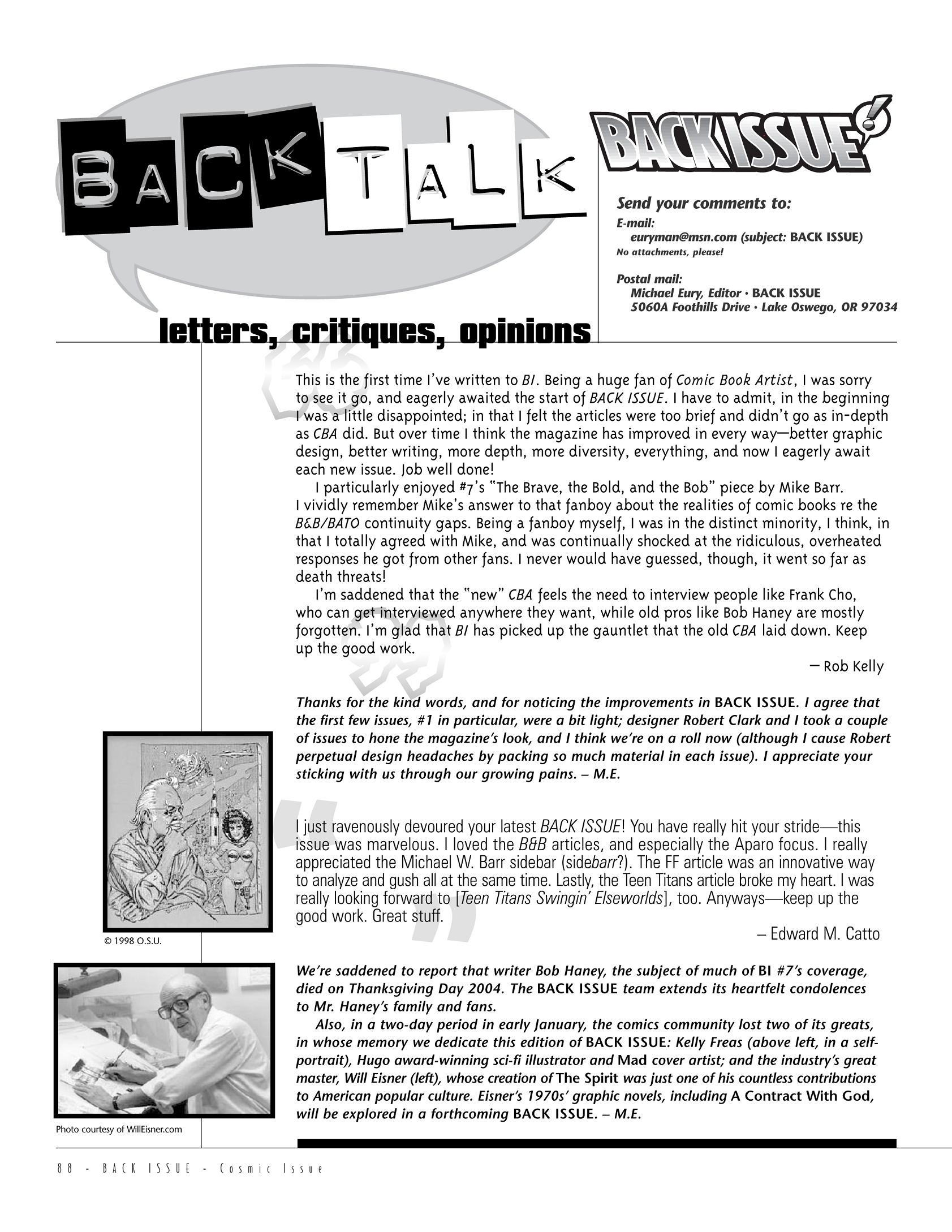 Read online Back Issue comic -  Issue #9 - 90