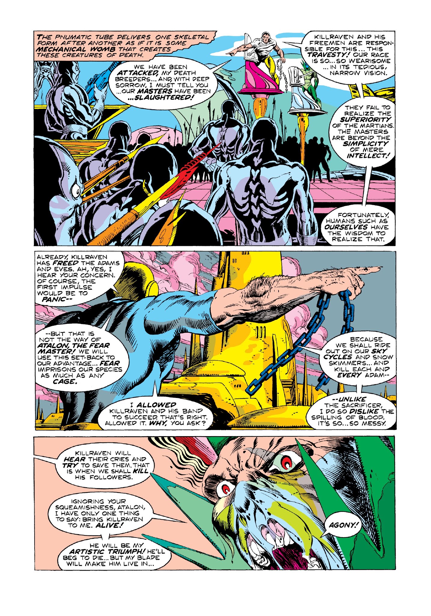 Read online Marvel Masterworks: Killraven comic -  Issue # TPB 1 (Part 3) - 8