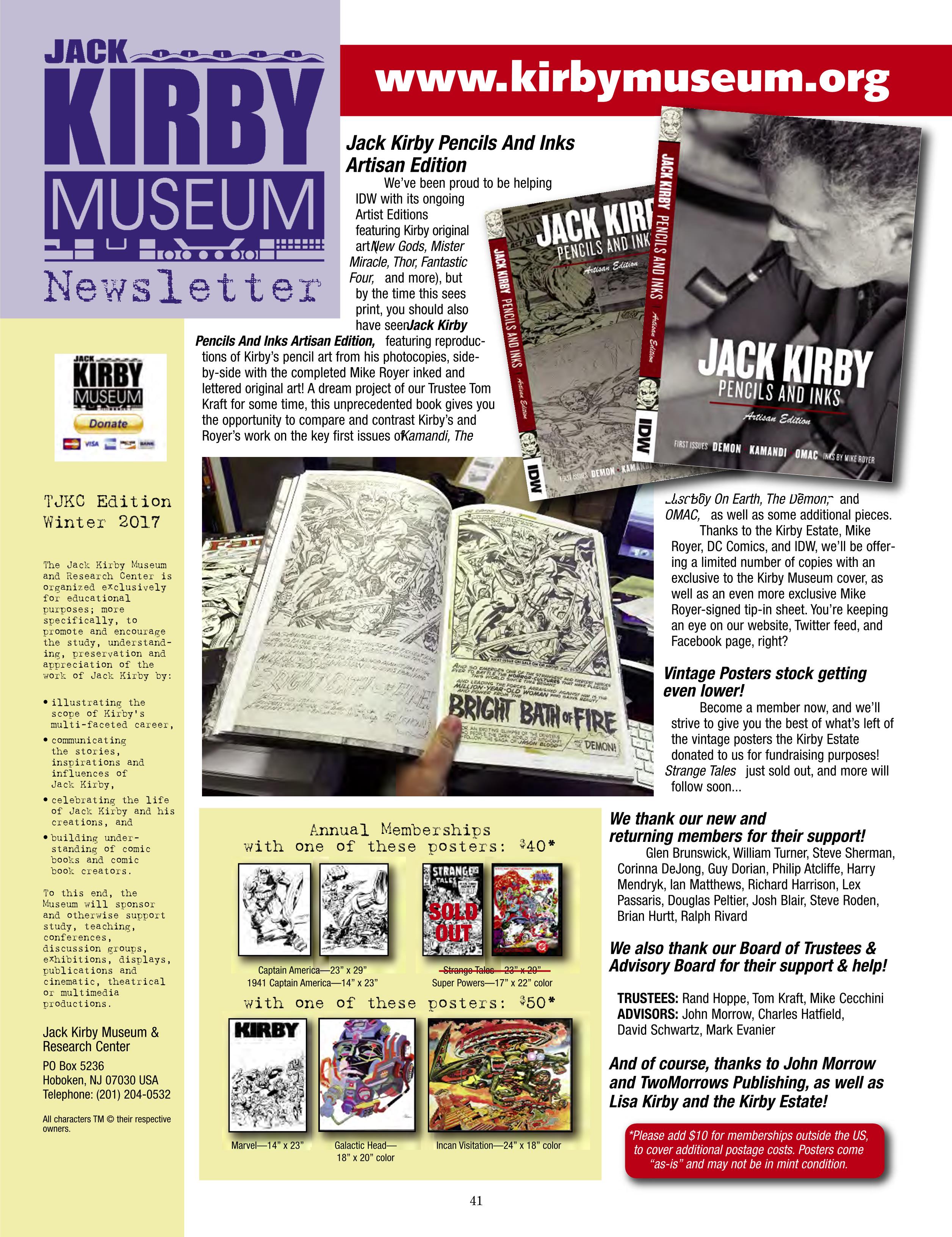 Read online The Jack Kirby Collector comic -  Issue #70 - 43