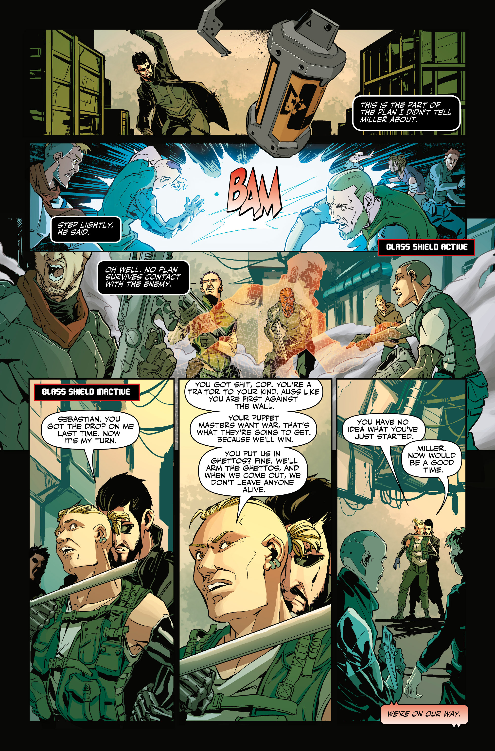 Read online Deus Ex: Children's Crusade comic -  Issue #2 - 19
