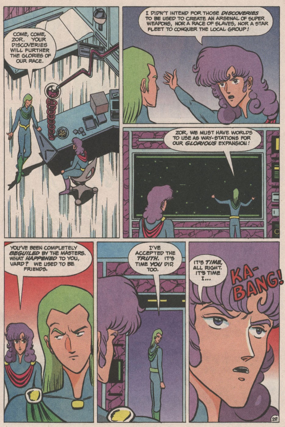Read online Robotech Genesis: The Legend of Zor comic -  Issue #4 - 23