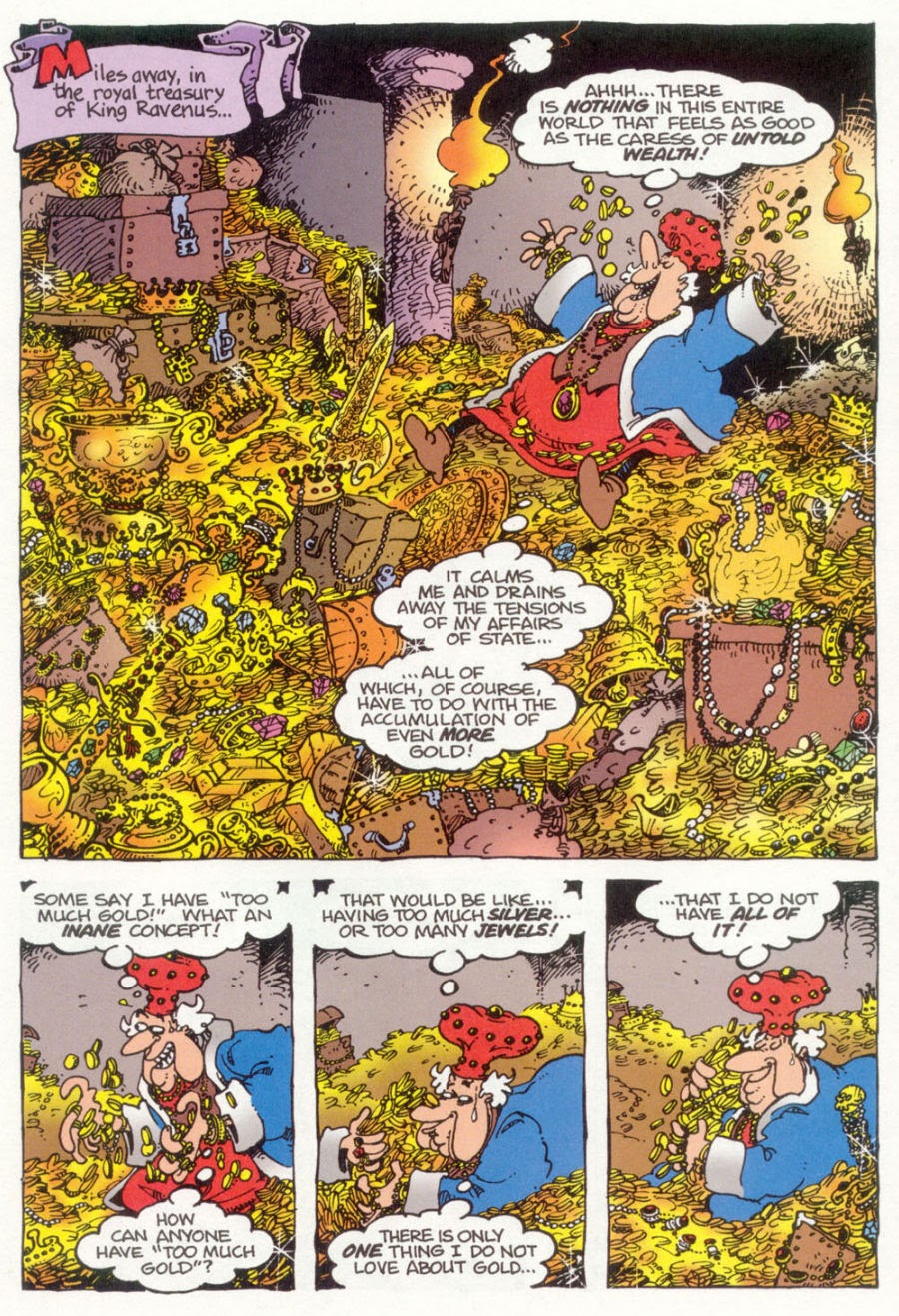 Read online Sergio Aragonés' Groo And Rufferto comic -  Issue #1 - 9