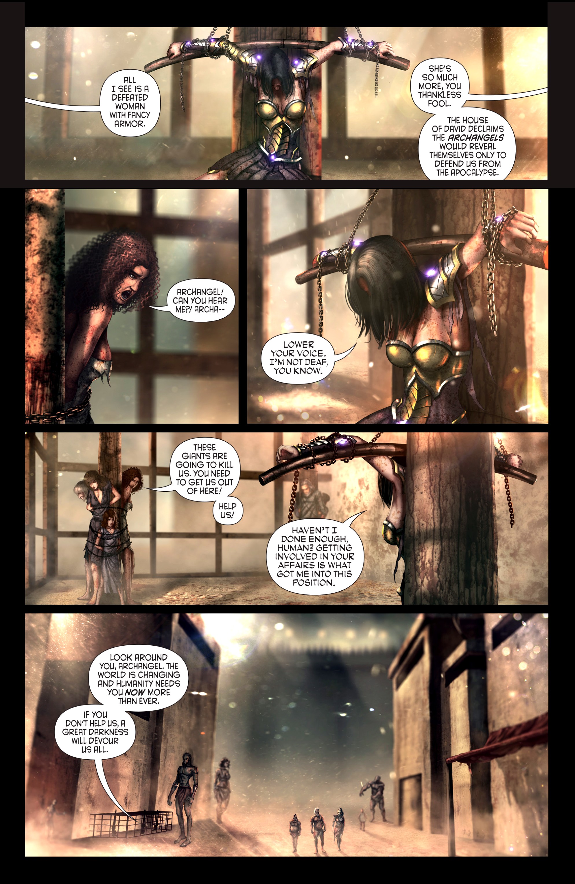 Read online Knights of the Golden Sun comic -  Issue #4 - 4