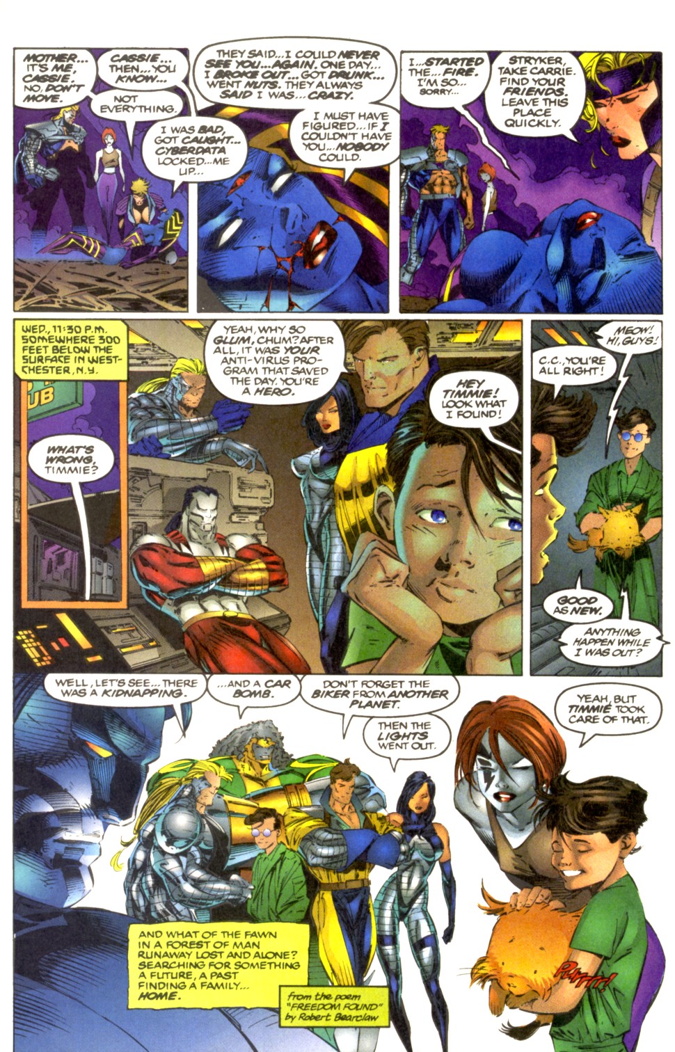 Read online Cyberforce (1992) comic -  Issue #4 - 25